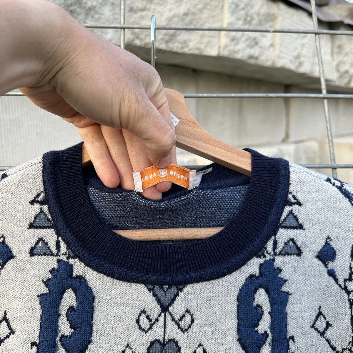 Tory Burch Tory Burch Tapestry Jacquard Sweater Knitwear M Damask Wool Size M / US 6-8 / IT 42-44 - 4 Thumbnail