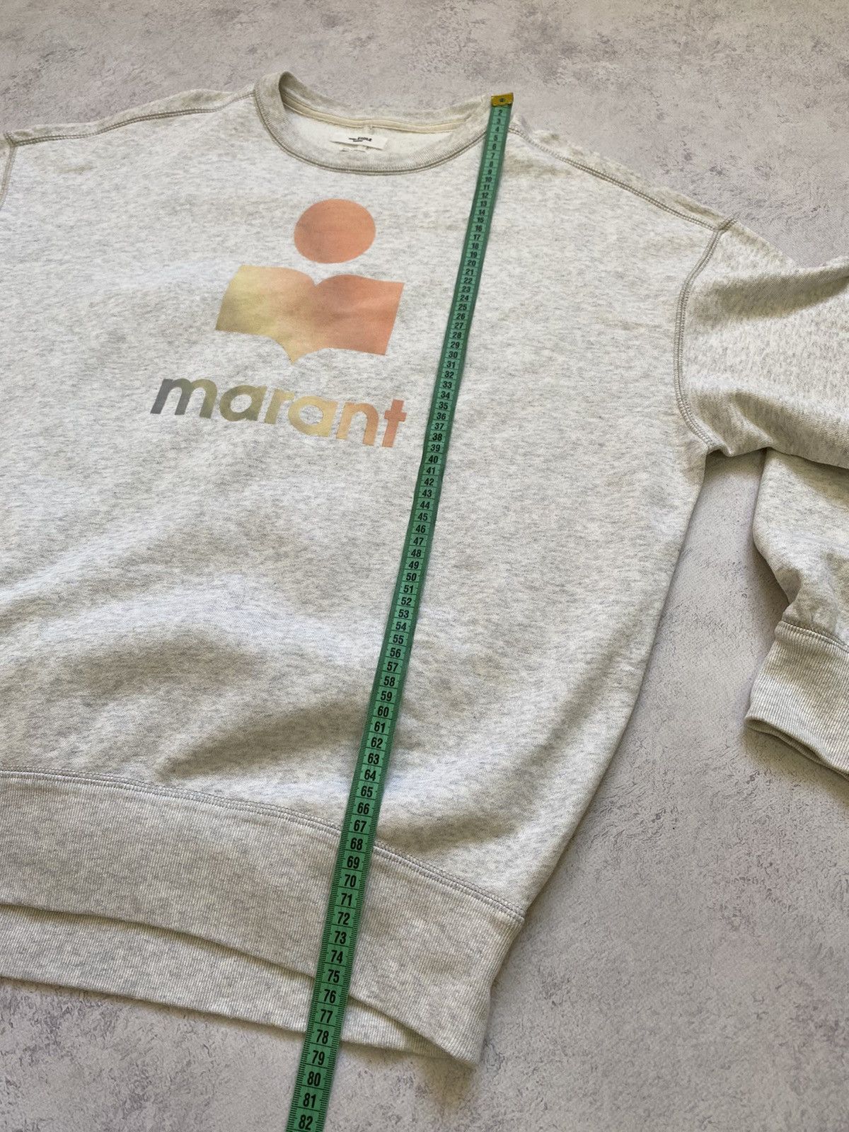 Isabel Marant Etoile Isabel Marant Etoile Long Crewneck Sweatshirt Big Logo Size XS / US 0-2 / IT 36-38 - 18 Thumbnail