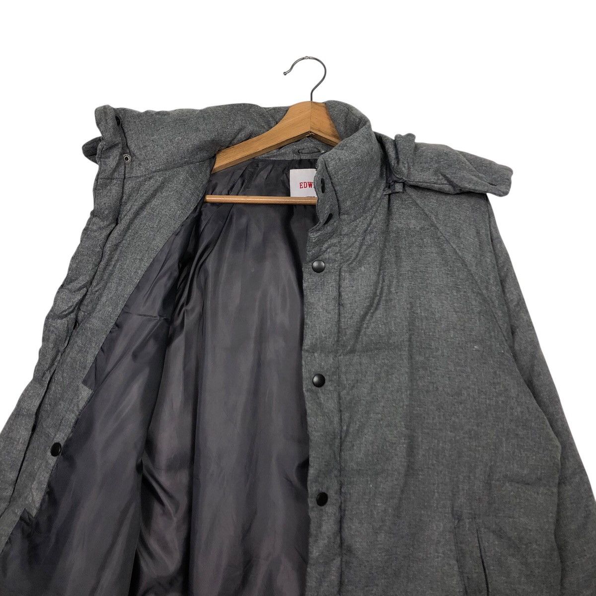 Edwin 📌Vintage Biker Light Puffer Jacket Hoodie Edwin Size US M / EU 48-50 / 2 - 14 Thumbnail