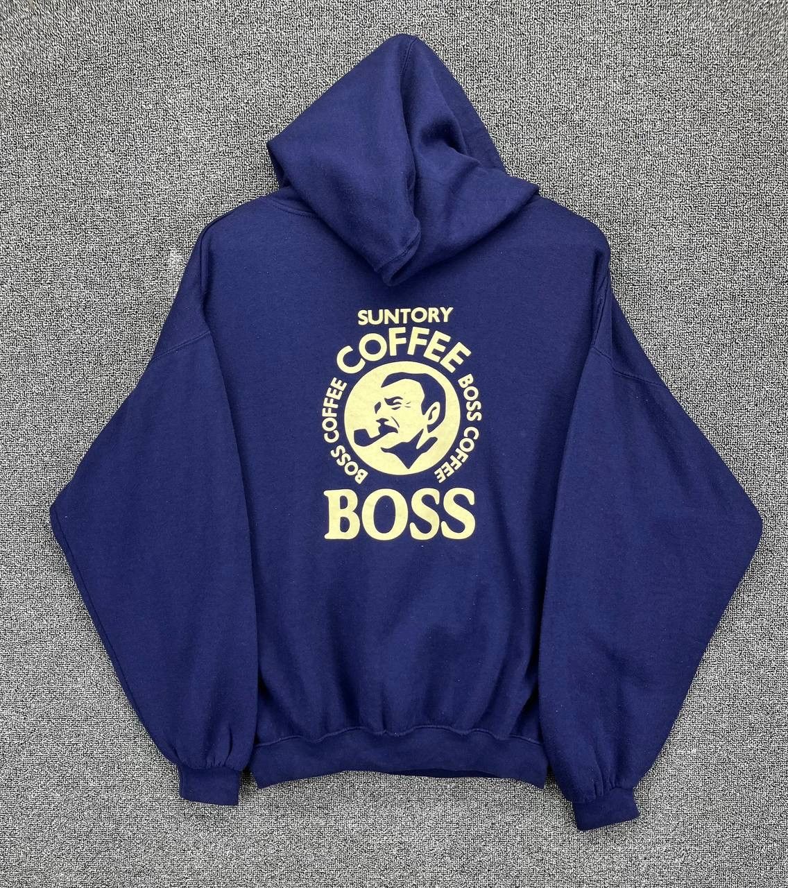 Japanese Brand Vintage Suntory Coffee Boss Rare Hooded Sweatshirts Size US M / EU 48-50 / 2 - 1 Thumbnail