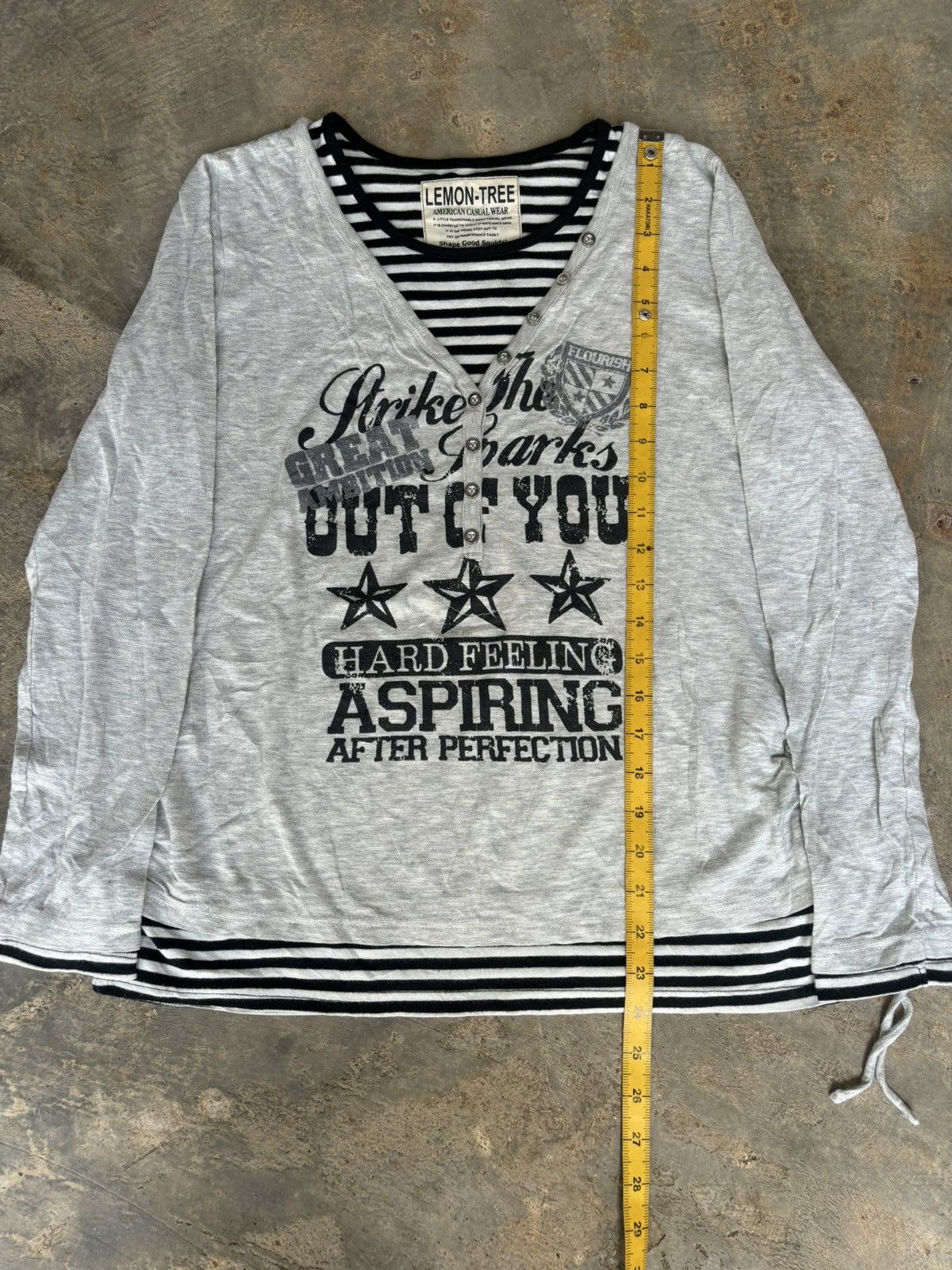 Hysteric Glamour × If Six Was Nine × Japanese Brand Y2k Double Layer Lemon-Tree Ifsixwasnine Punk Style Size US L / EU 52-54 / 3 - 9 Thumbnail
