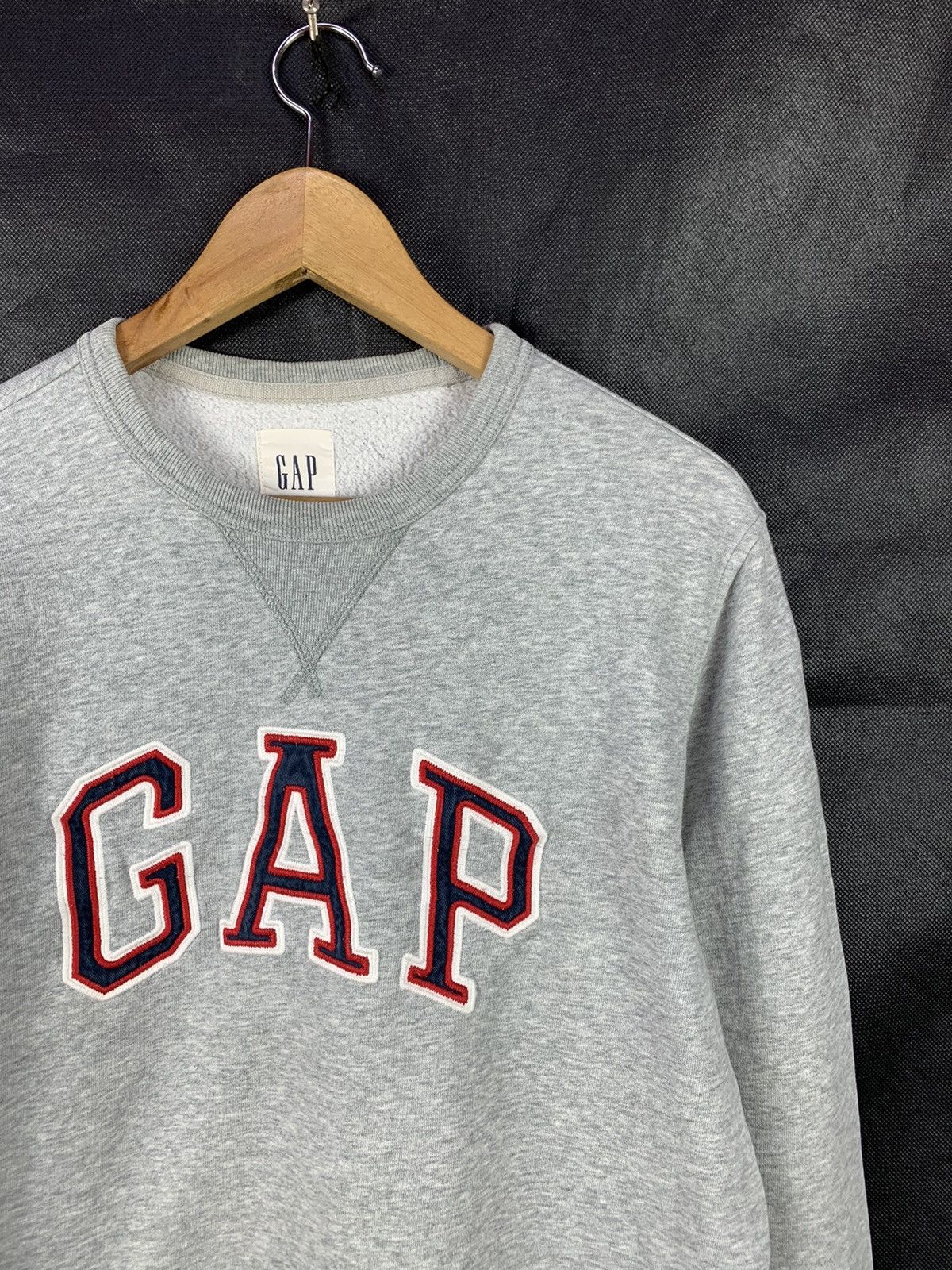 Gap Steals! GAP Spellout Big Logo Sweatshirt Size US S / EU 44-46 / 1 - 2 Thumbnail