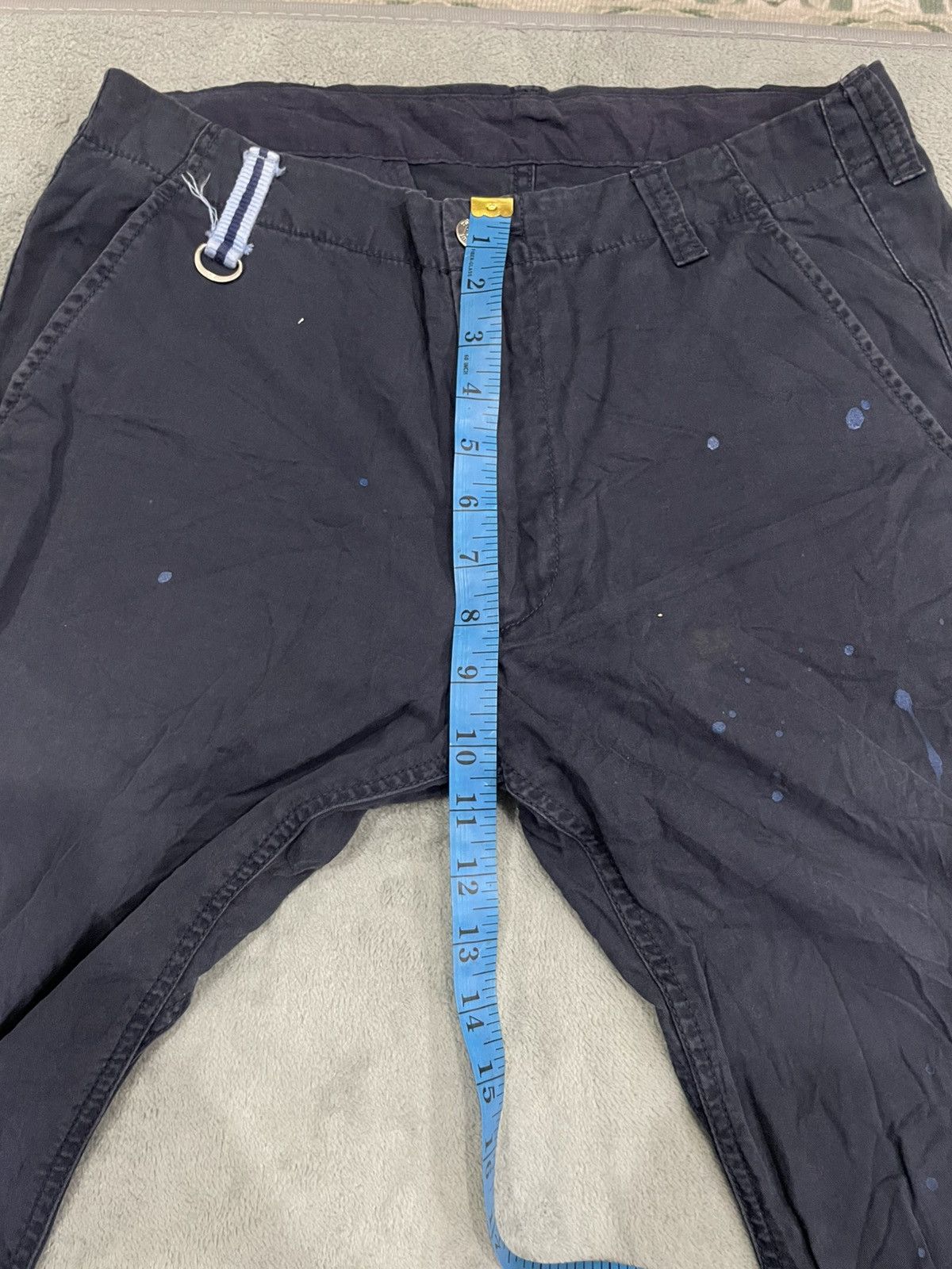 Sophnet. 🔥SOPHNET. BLUE KHAKIS PAINTER W30 Size US 30 / EU 46 - 6 Thumbnail