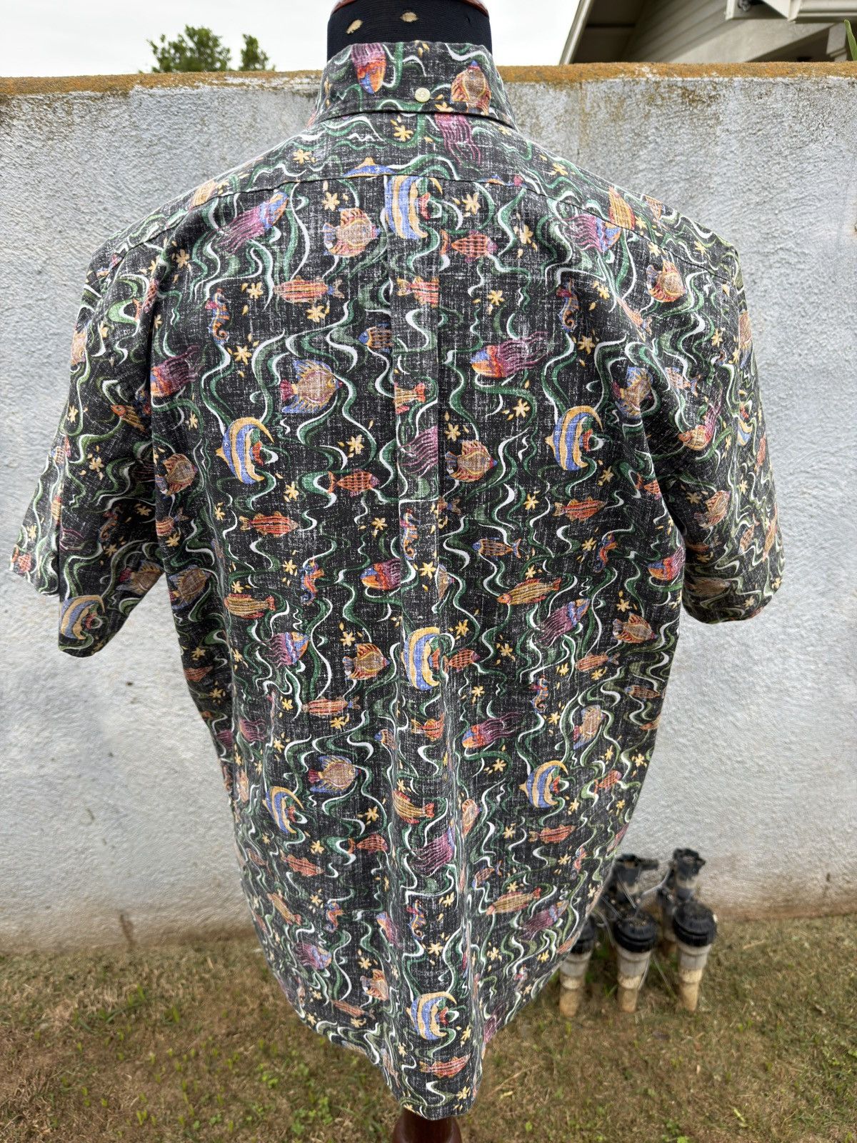 Reyn Spooner PreOwned Reyn Spooner Hawaiian Print Multicolored Men's L Size US L / EU 52-54 / 3 - 2 Thumbnail