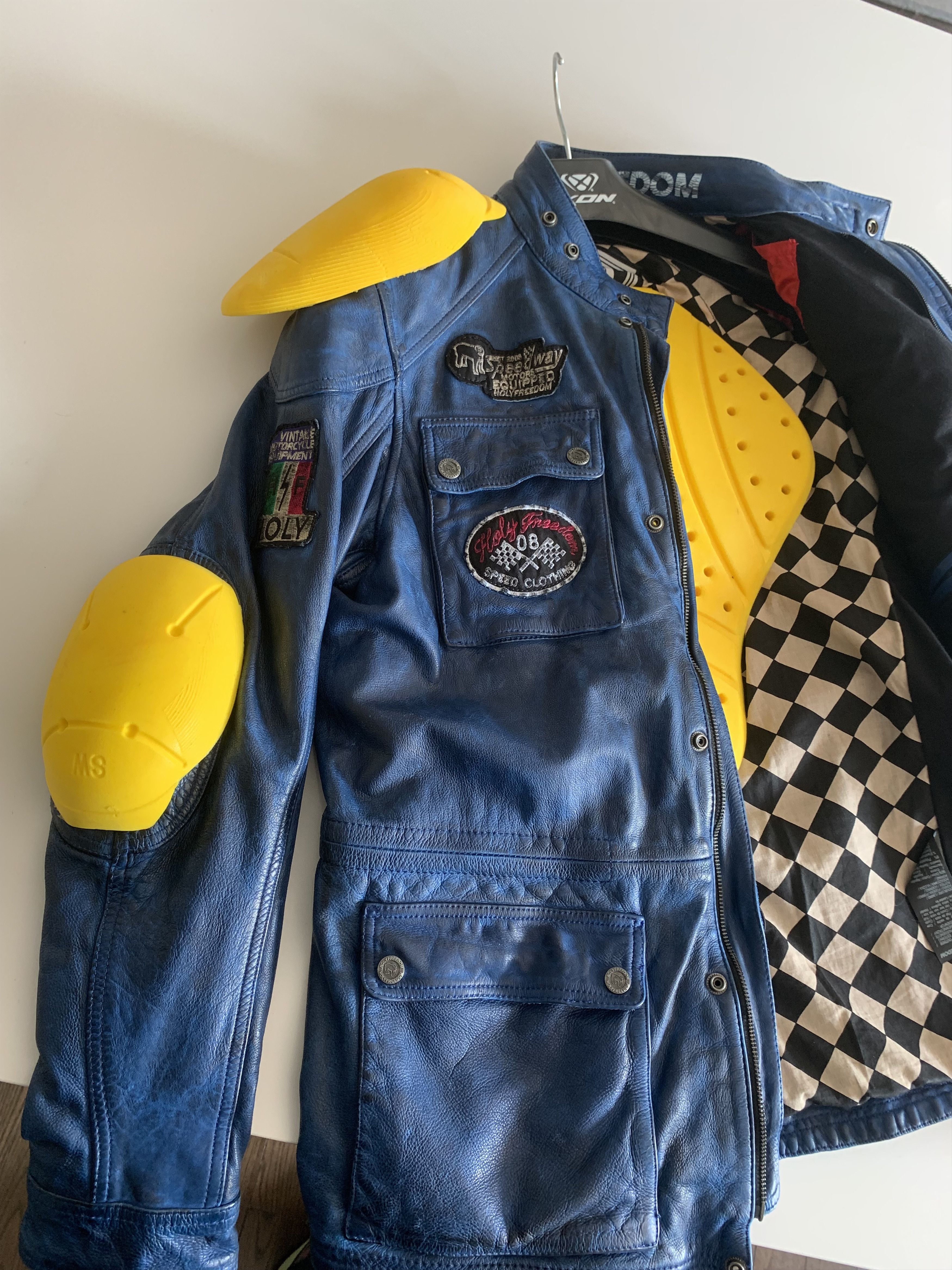 Other Holyfreedom Cafe Racer Leather Jacket Size US M / EU 48-50 / 2 - 7 Thumbnail
