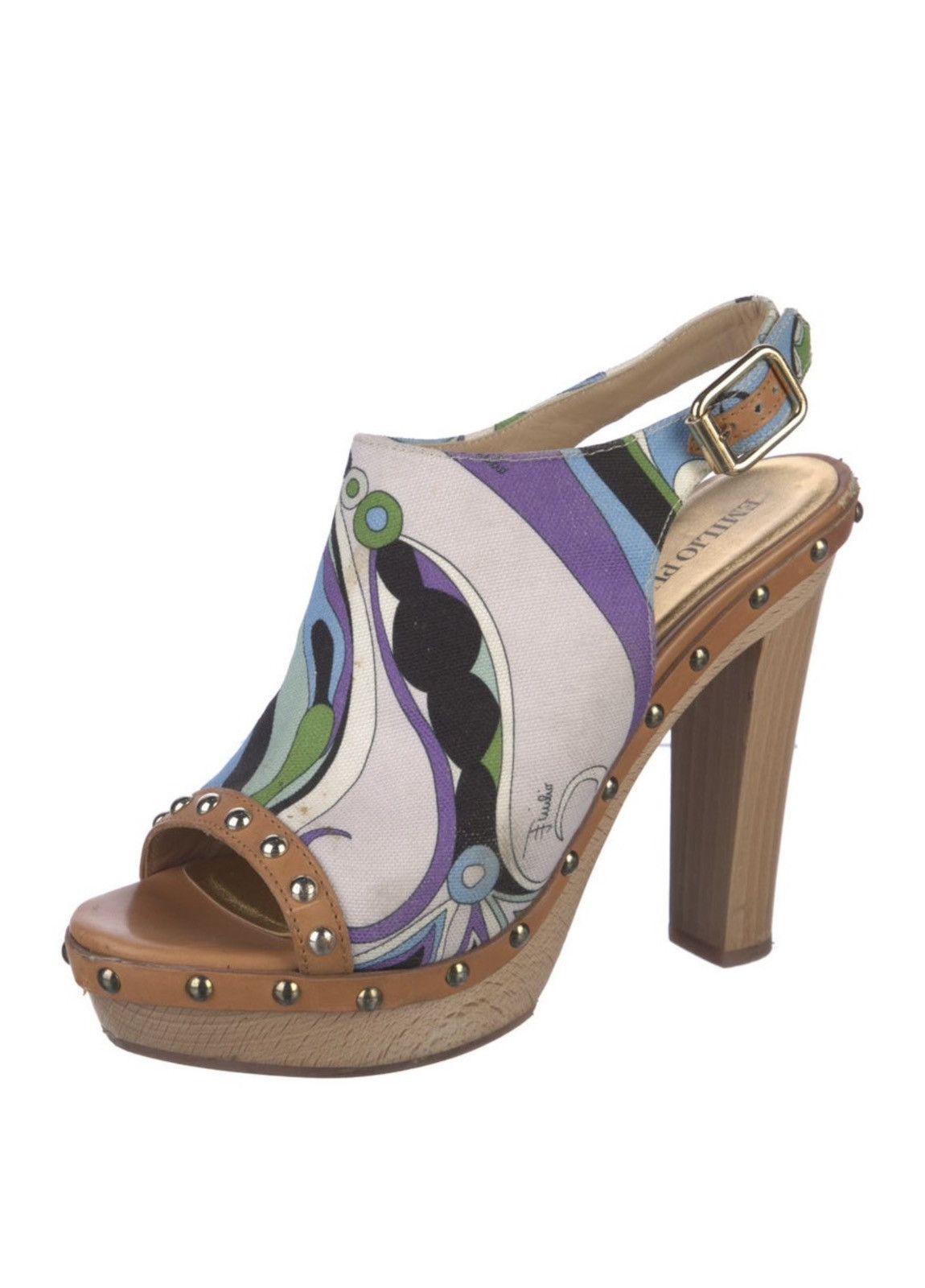 Emilio Pucci VINTAGE EMILIO PUCCI Size US 9 / IT 39 - 2 Thumbnail