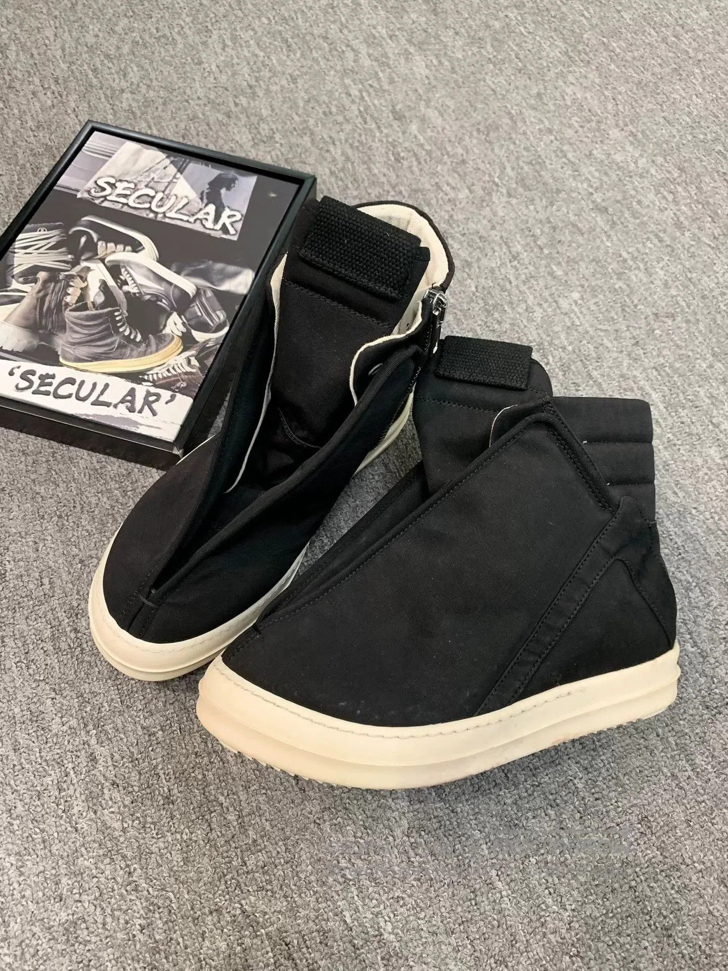 Rick Owens Drkshdw rick owens drkshdw high. Size US 8 / EU 41 - 1 Thumbnail