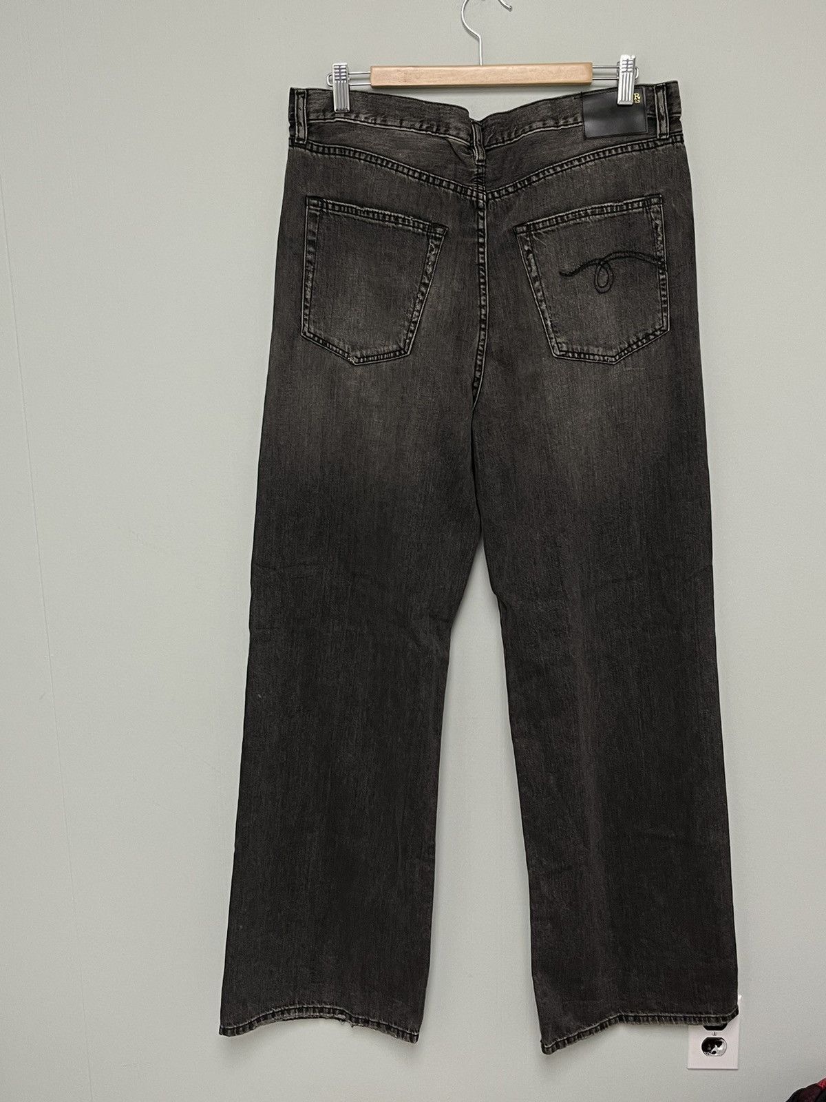 R13 DAMON PLEATED WIDE LEG - ELLERY BLACK SIZE 30 Size 30" / US 8 / IT 44 - 11 Thumbnail