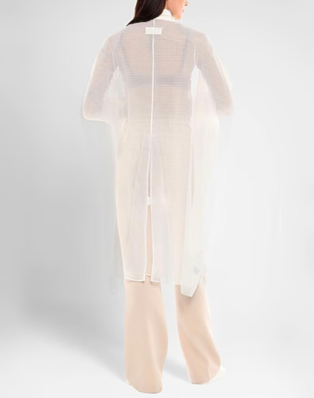Maison Margiela Maison Margiela Mesh Overcoat Sz XS Ret.$2,349 Size XS / US 0-2 / IT 36-38 - 4 Thumbnail
