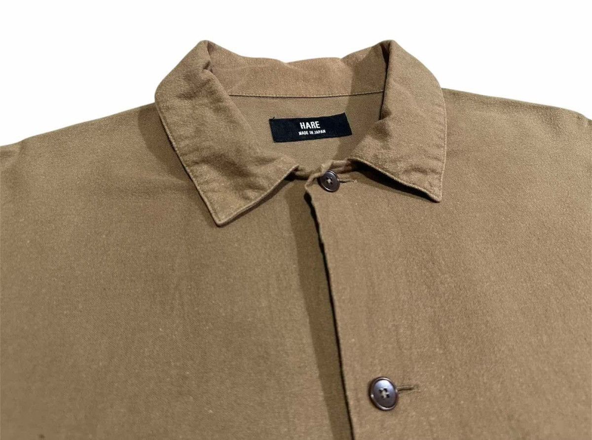 Designer × HARE × Japanese Brand 🔥Hare Loose Shirt Long Sleeve Japanese Style Size US XL / EU 56 / 4 - 6 Thumbnail