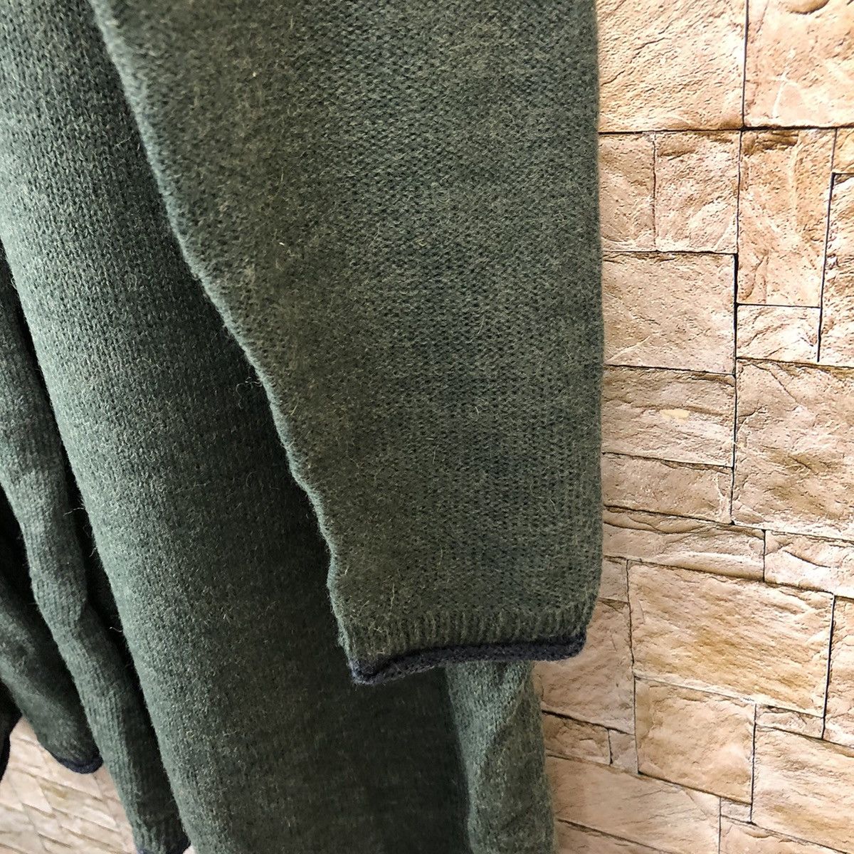 Japanese Brand Northen Truck Green Cardigan Knitwear #A813 Size M / US 6-8 / IT 42-44 - 8 Thumbnail