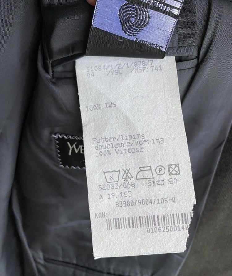 Yves Saint Laurent YSL Blazer Grey YSL Jacket Size US L / EU 52-54 / 3 - 6 Thumbnail