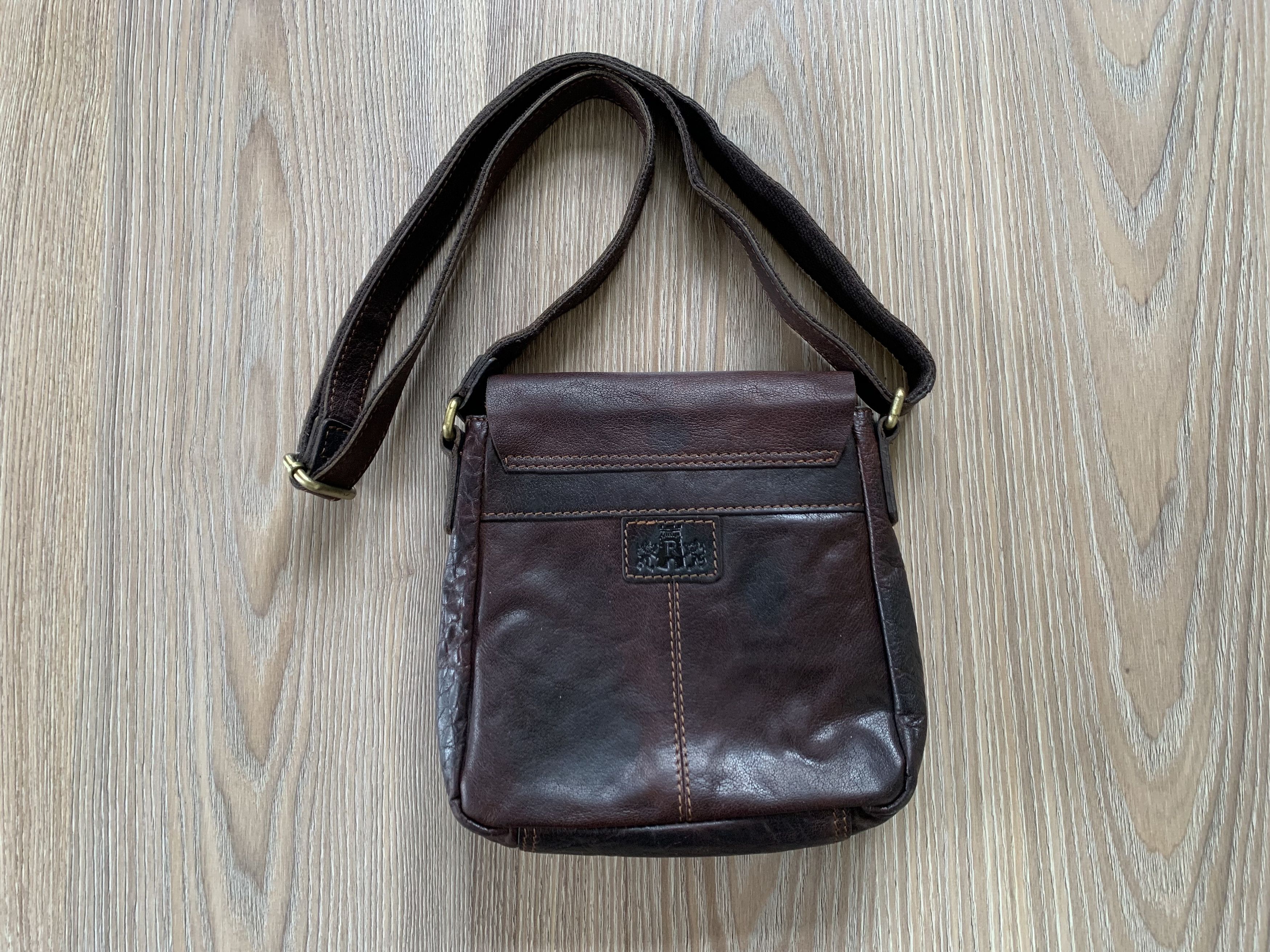 Other Rowallan Brown Leather Shoulder CrossBody Bag Size ONE SIZE - 3 Thumbnail