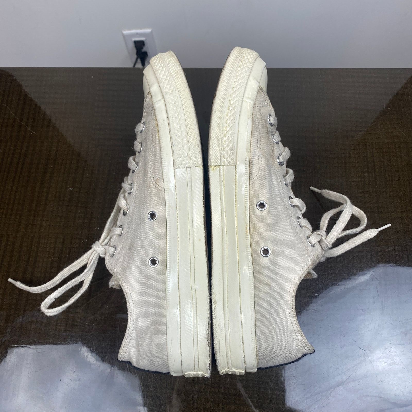 Comme des Garcons PLAY × Converse Converse Comme des Garcons Play Heart Low Sneakers Men's 9 Size US 9 / EU 42 - 6 Thumbnail