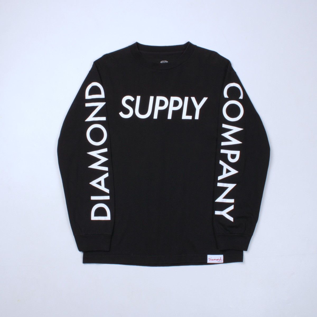 Diamond Supply Co. DIAMOND Supply Company Printed Black Long Sleeve T-Shirt Size US M / EU 48-50 / 2 - 2 Thumbnail