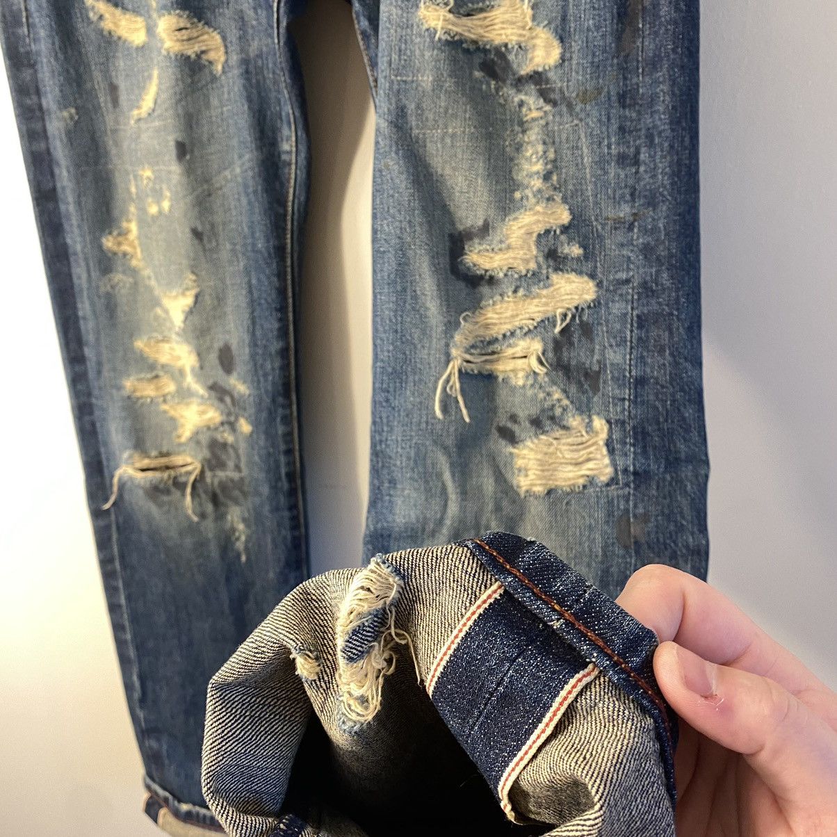 Japanese Brand Japanese Selvedge Denim Jeans Archive 2000s Size US 33 - 8 Thumbnail