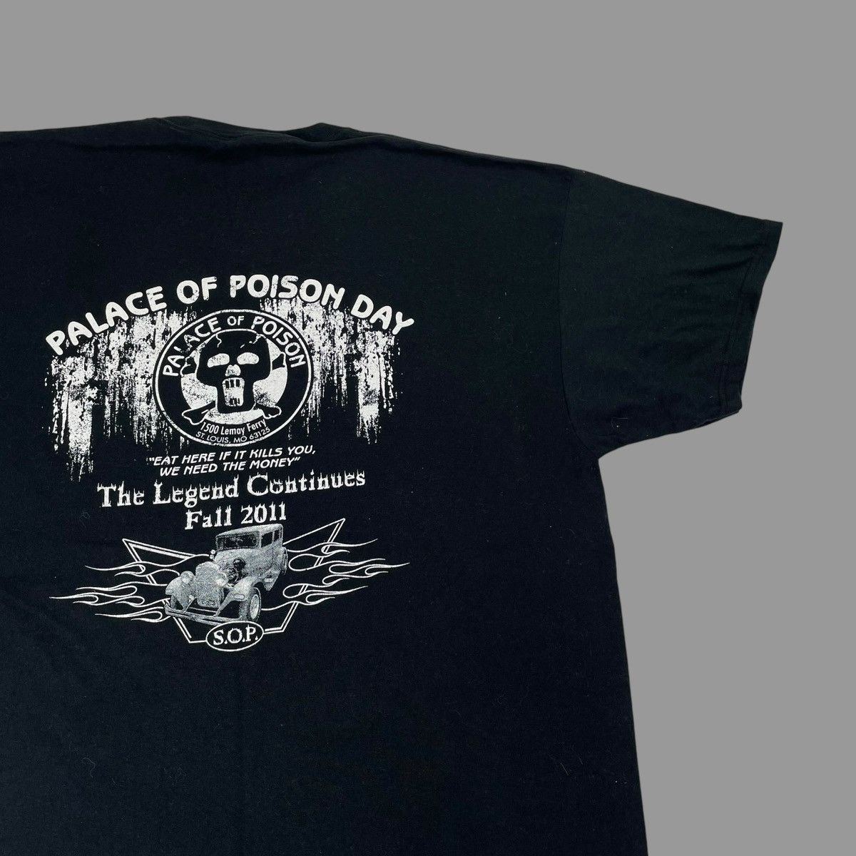 Vintage Vintage palace of poison t shirt Size US XL / EU 56 / 4 - 3 Thumbnail