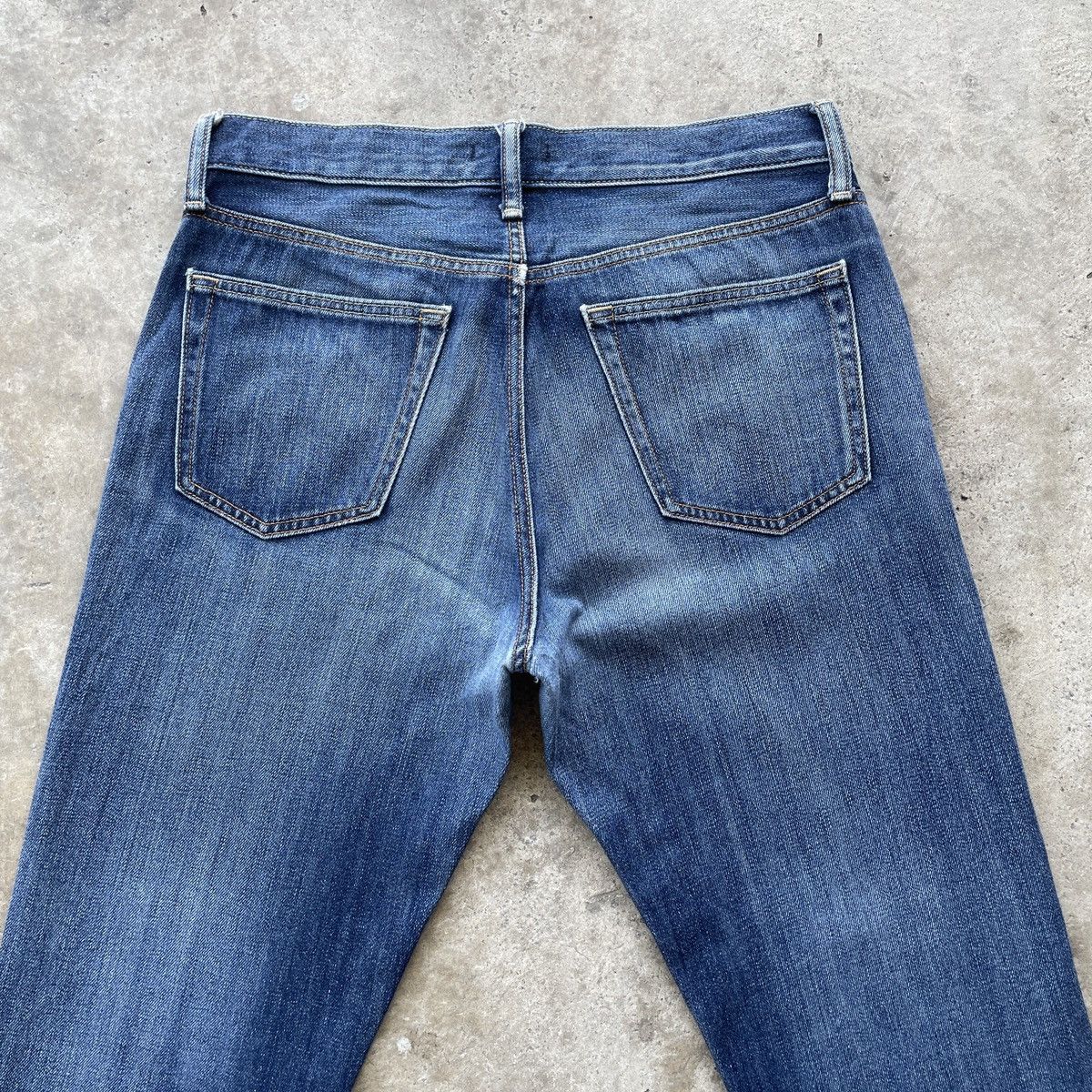 Japanese Brand × Jean W32x28.5💥 Vintage Japanese Brand Faded Denim Jeans Pants Size US 32 / EU 48 - 9 Thumbnail