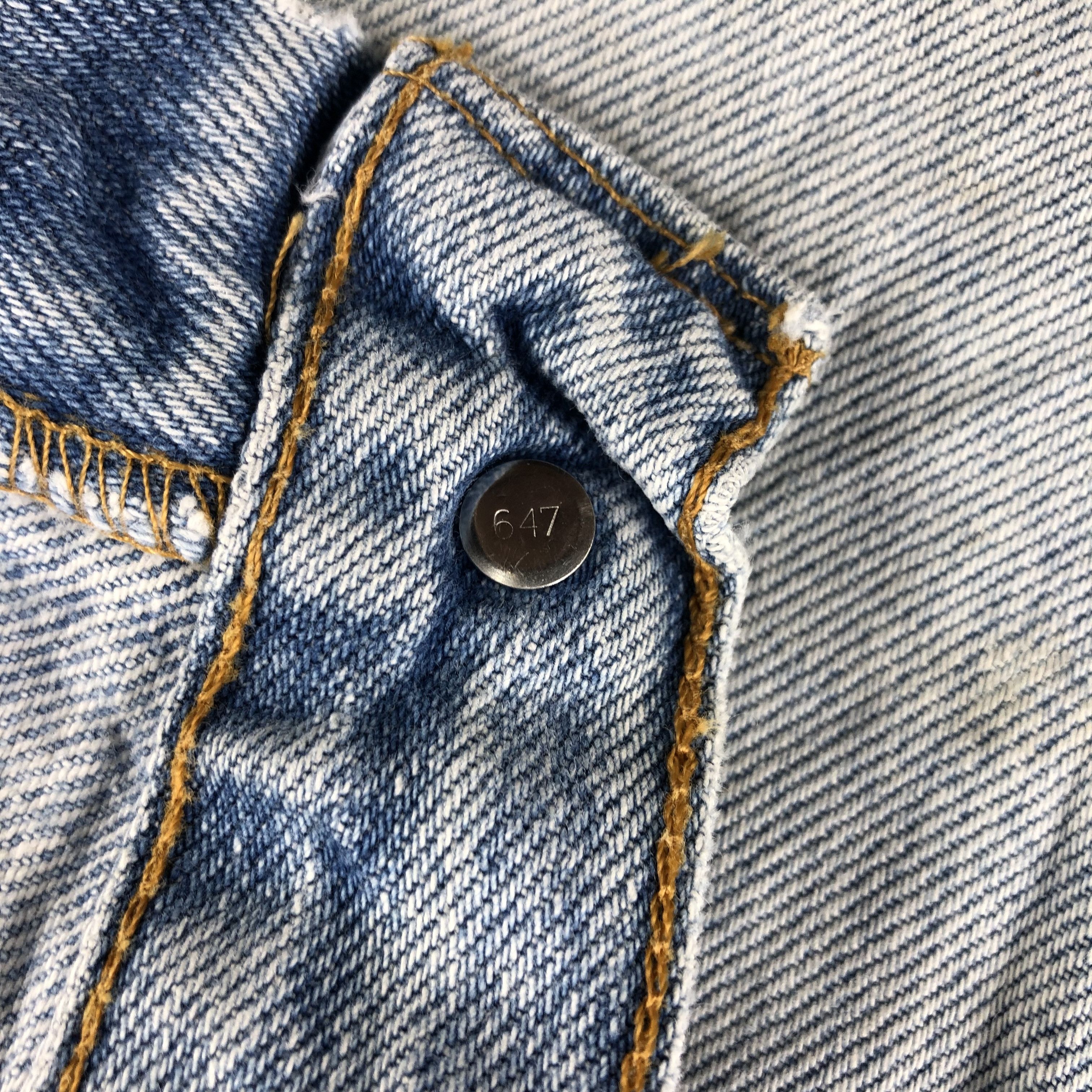 Levi's × Vintage 90s Vintage Light Wash Levis 540 Jeans-JM3096 Size US 37 - 14 Thumbnail