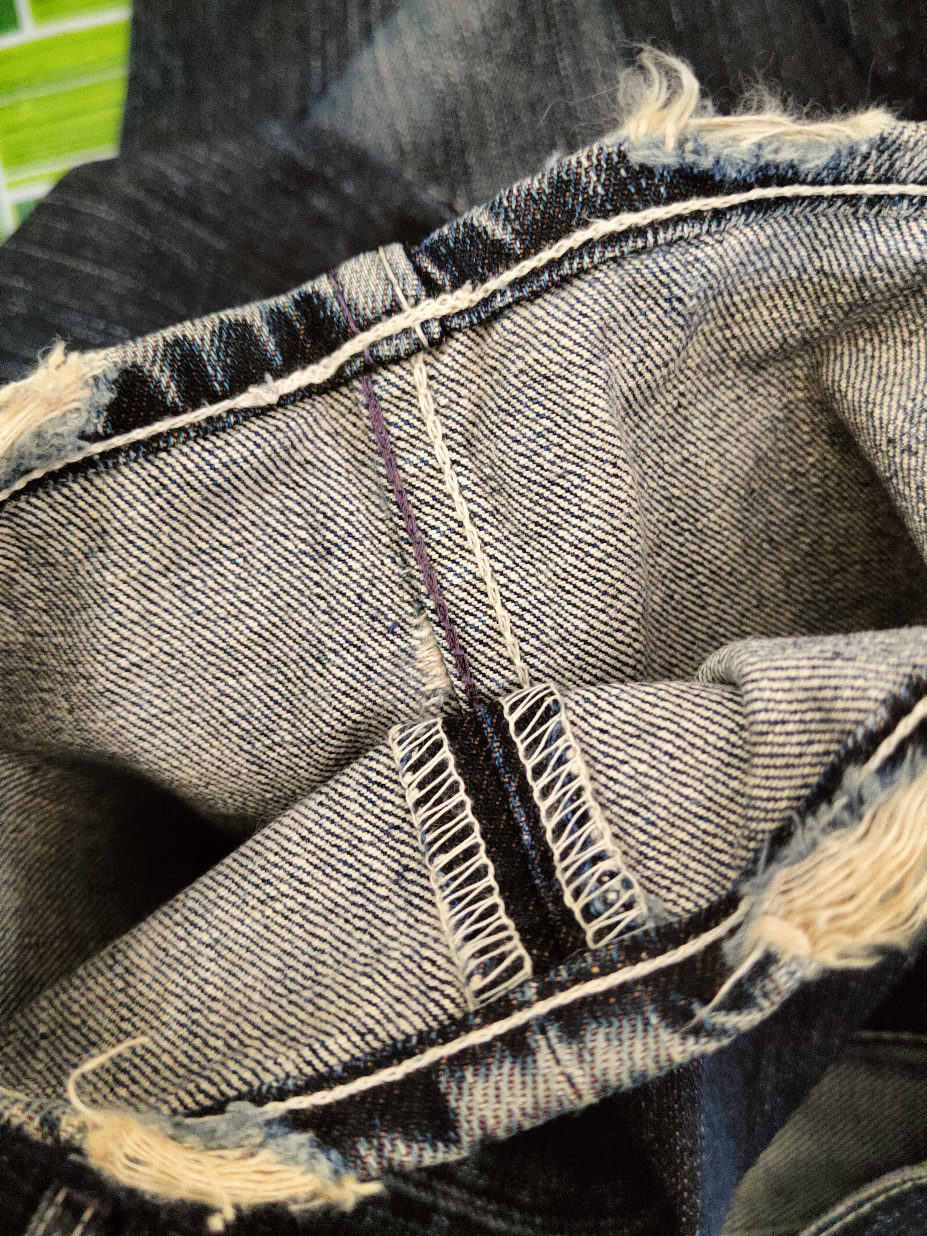 Levi's Levi's Black Distressed faded denim Jeans #S2830 Size US 29 - 13 Thumbnail