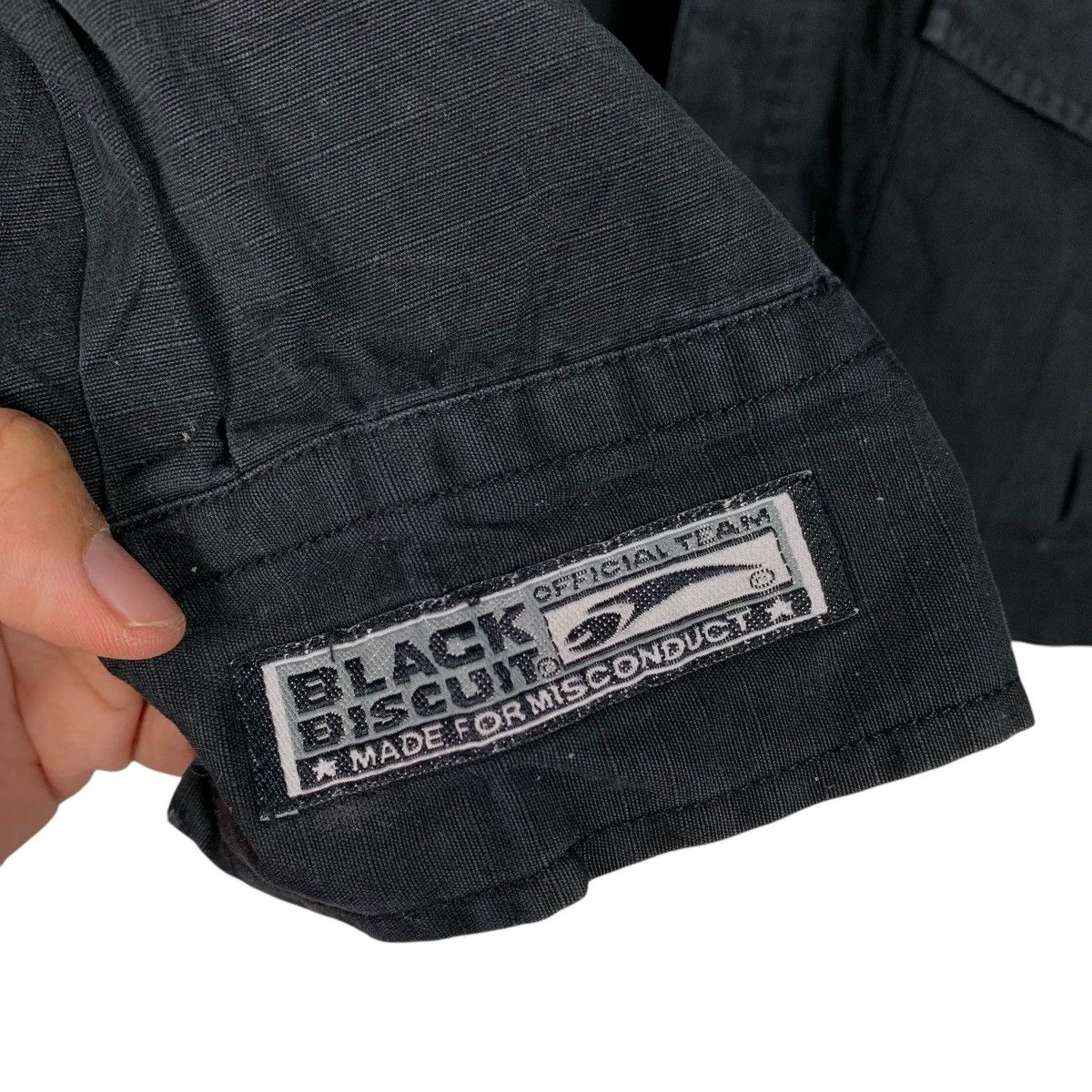 Japanese Brand Japanese Brand Black Biscuit Multipocket Jacket Size US M / EU 48-50 / 2 - 14 Thumbnail