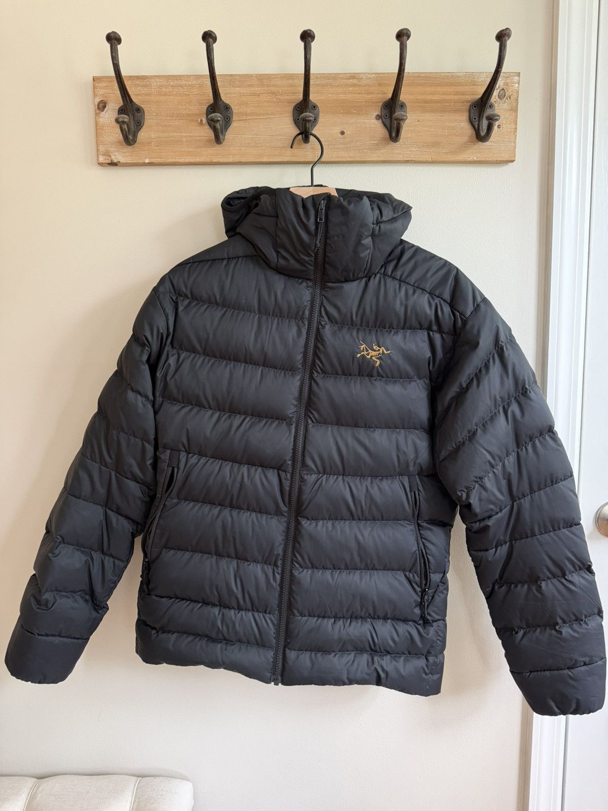 Arc'teryx Arc'teryx Thorium AR Hoody - 24K Black / Gold - Size Medium Size US M / EU 48-50 / 2 - 1 Thumbnail