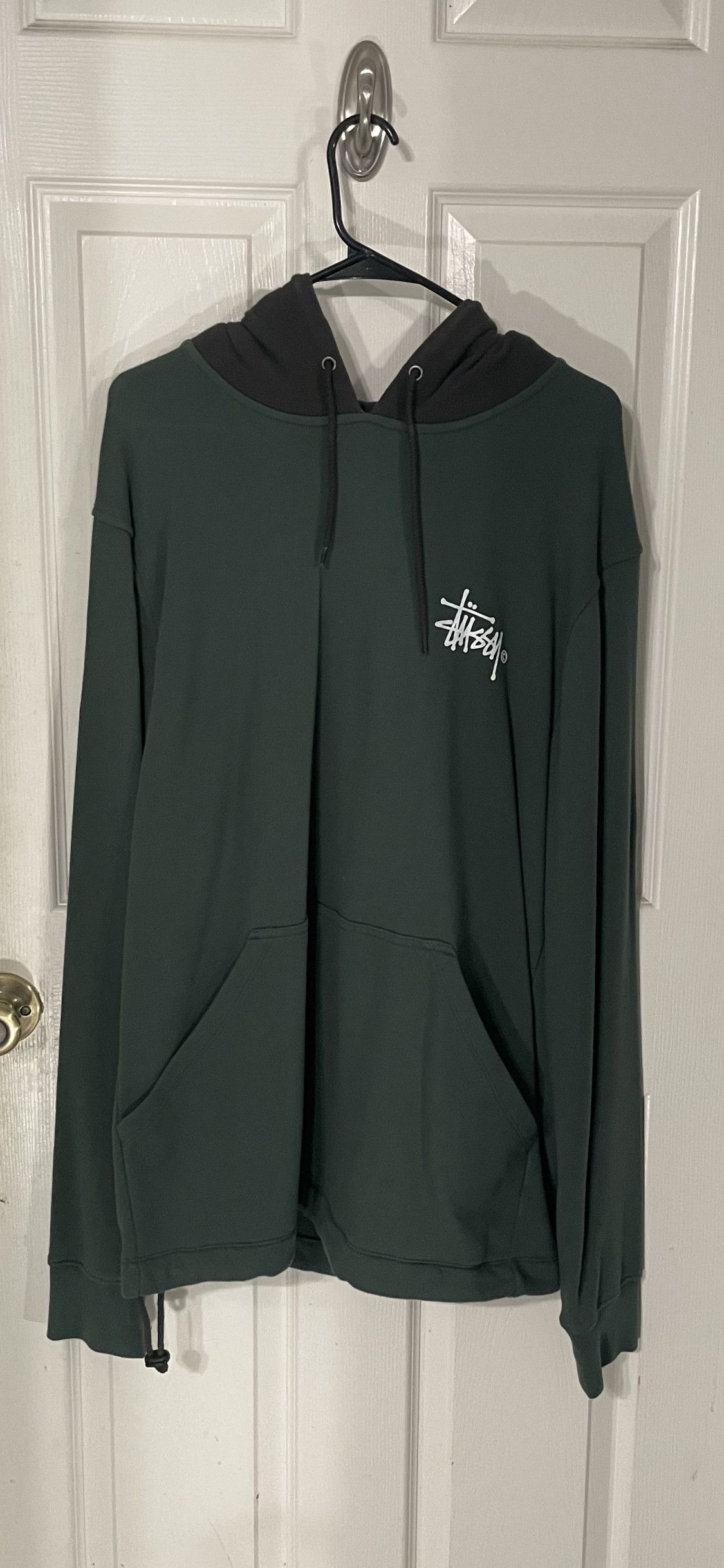 Stussy Two Tone Hoodie Grailed