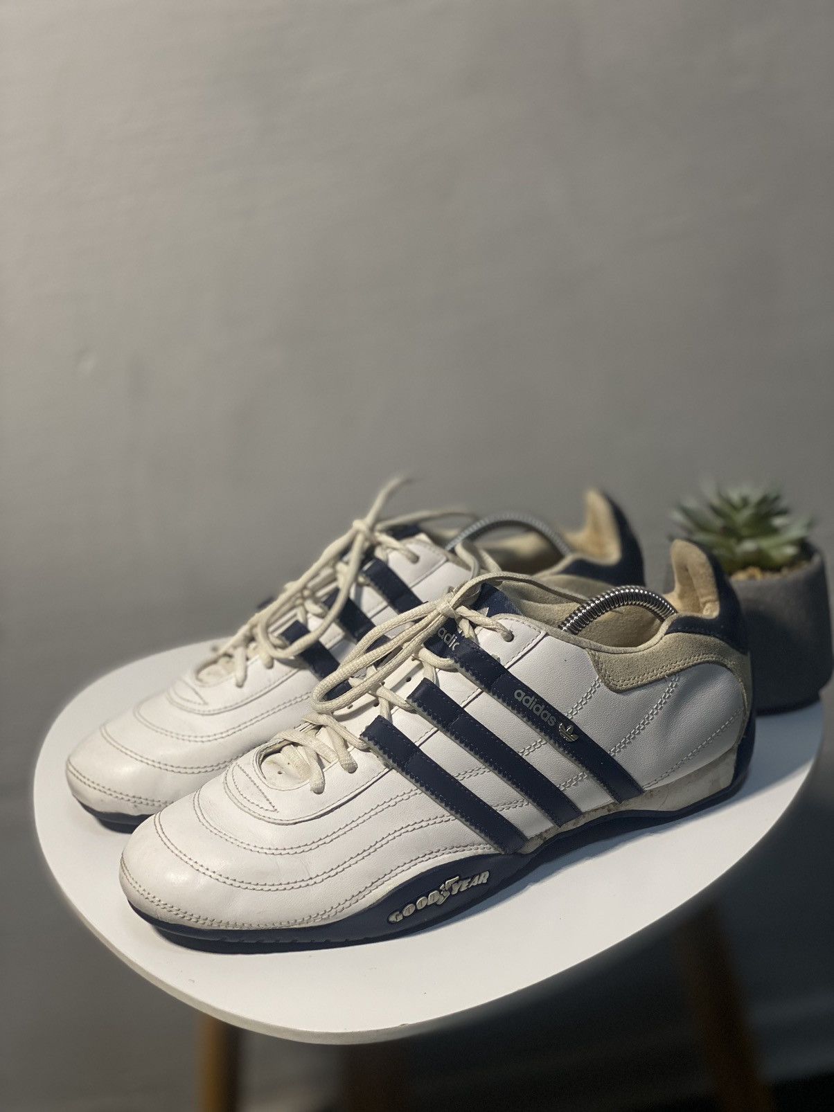 Adidas Vintage Adidas GoodYear crazy sneakers Size US 10.5 / EU 43-44 - 1 Thumbnail
