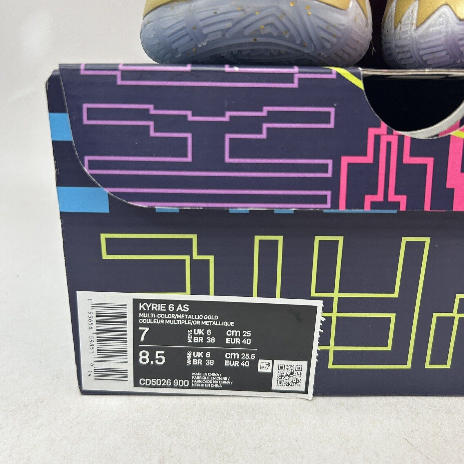 Nike Nike Air Zoom Kyrie Irving VI 6 ASG All-Star “Trophies” 2024 Size US 7 / EU 40 - 5 Thumbnail