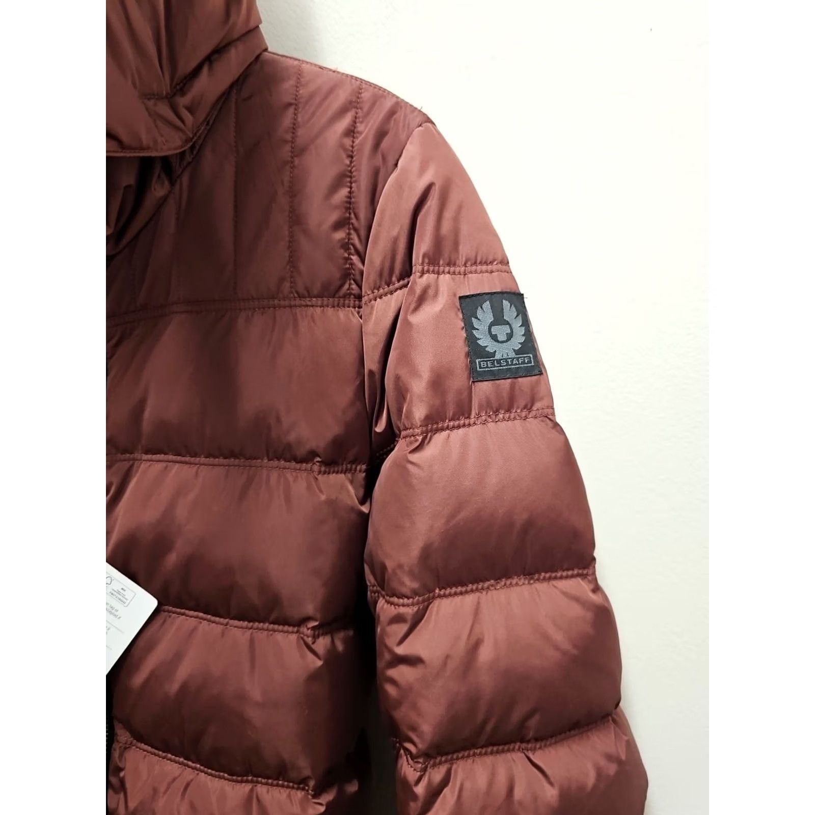 Belstaff Belstaff Sussex One BELTED Down JACKET Cardinal Red Size 40 Women's Jacket Belstaff Sussex 90s Designer Outdoor Belted Puffer XXX Size S / US 4 / IT 40 - 2 Thumbnail