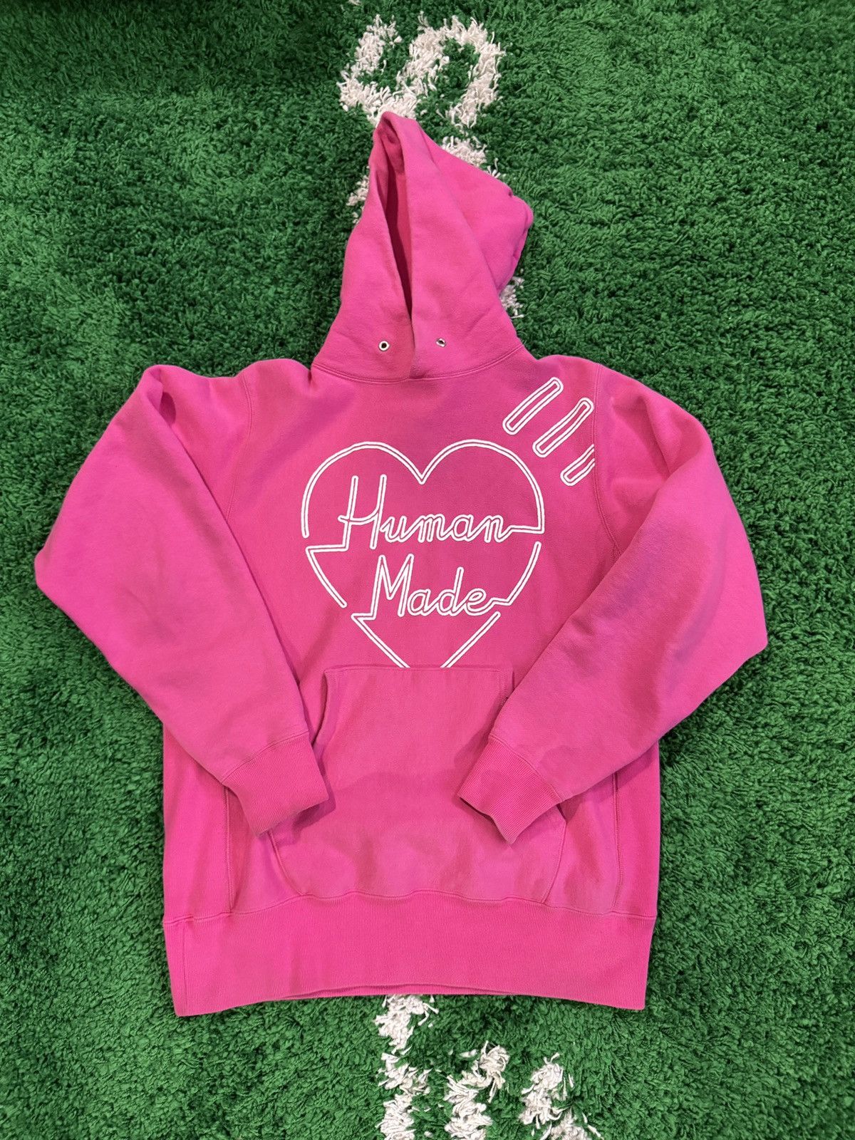 Human Made Human Made Heart Graphic Logo Pink Hoodie Size US M / EU 48-50 / 2 - 1 Thumbnail