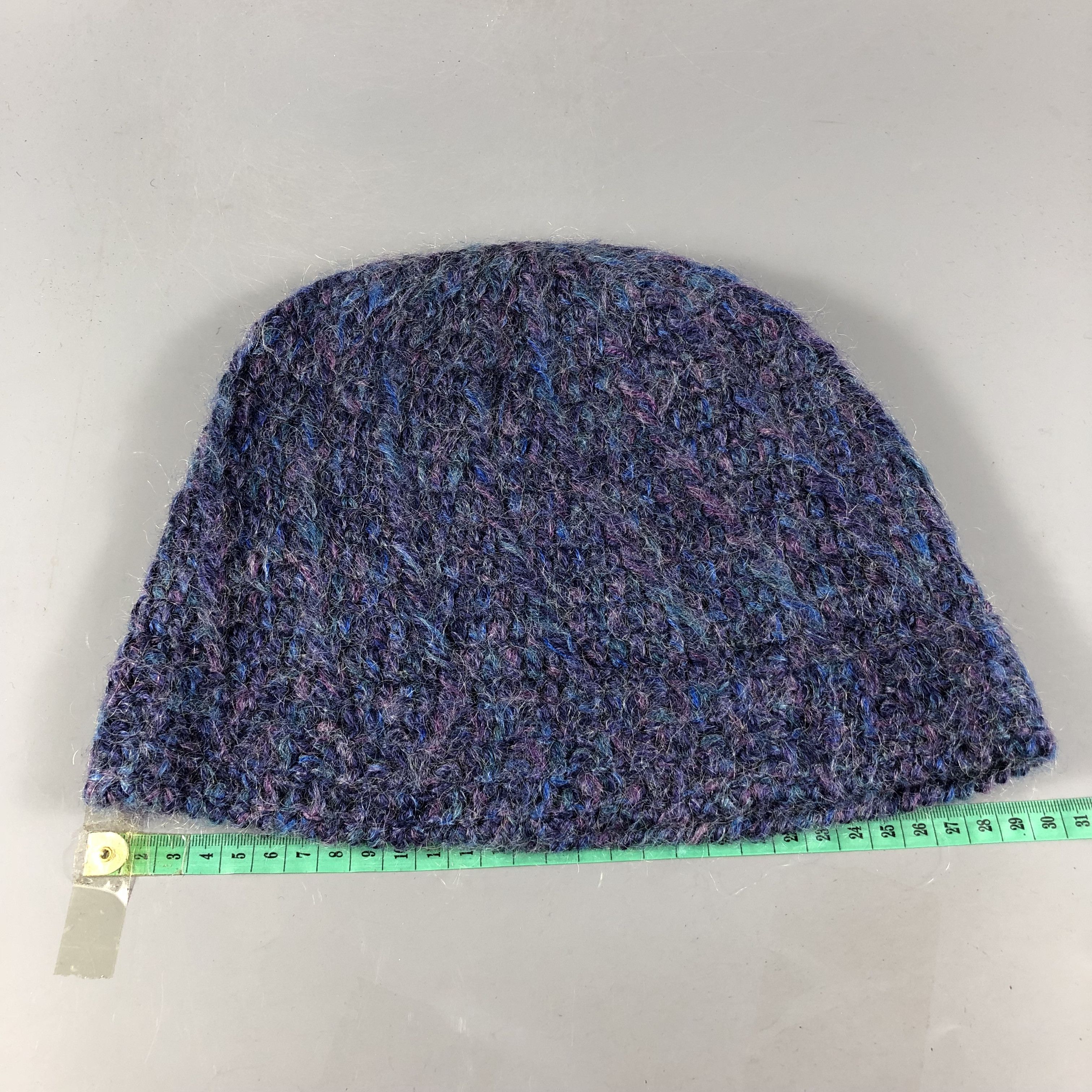 Vintage Unknown Knitted Beanie Snowcap Snow Hat B801 Size ONE SIZE - 3 Thumbnail