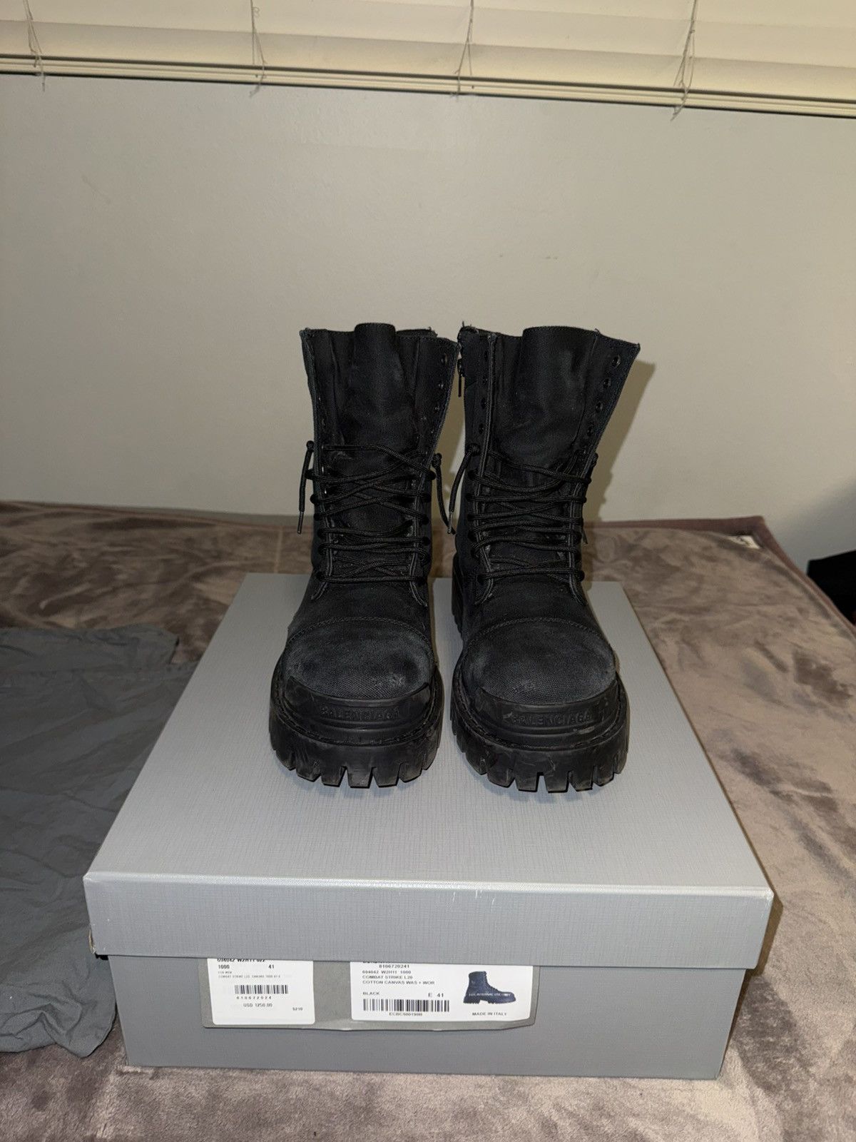 Balenciaga Balenciaga Strike Boot Black Size US 9 / EU 42 - 2 Thumbnail
