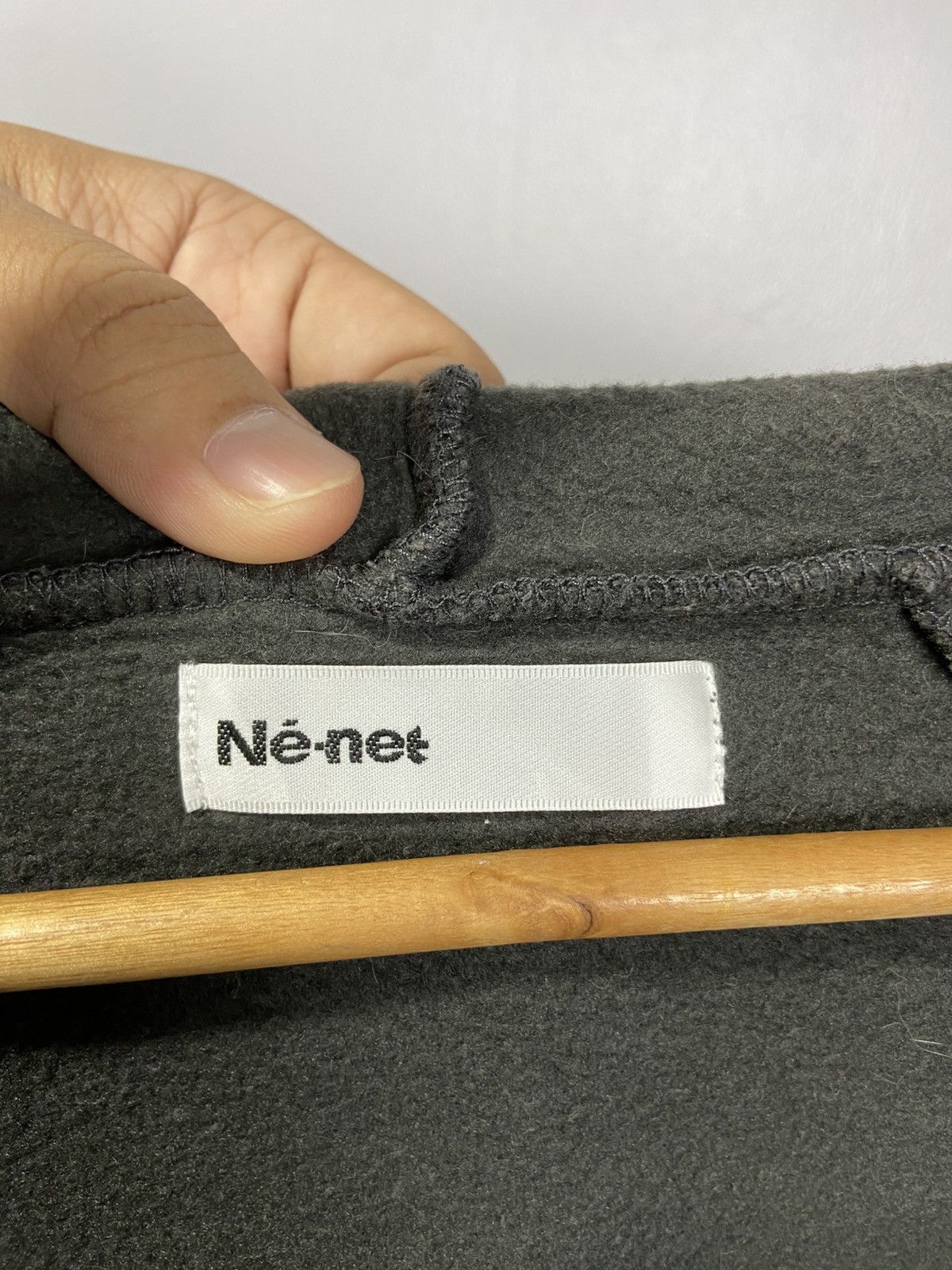 Ne-Net Issey Miyake Ne-net fleece Bear Ear hoodie Size US M / EU 48-50 / 2 - 8 Thumbnail
