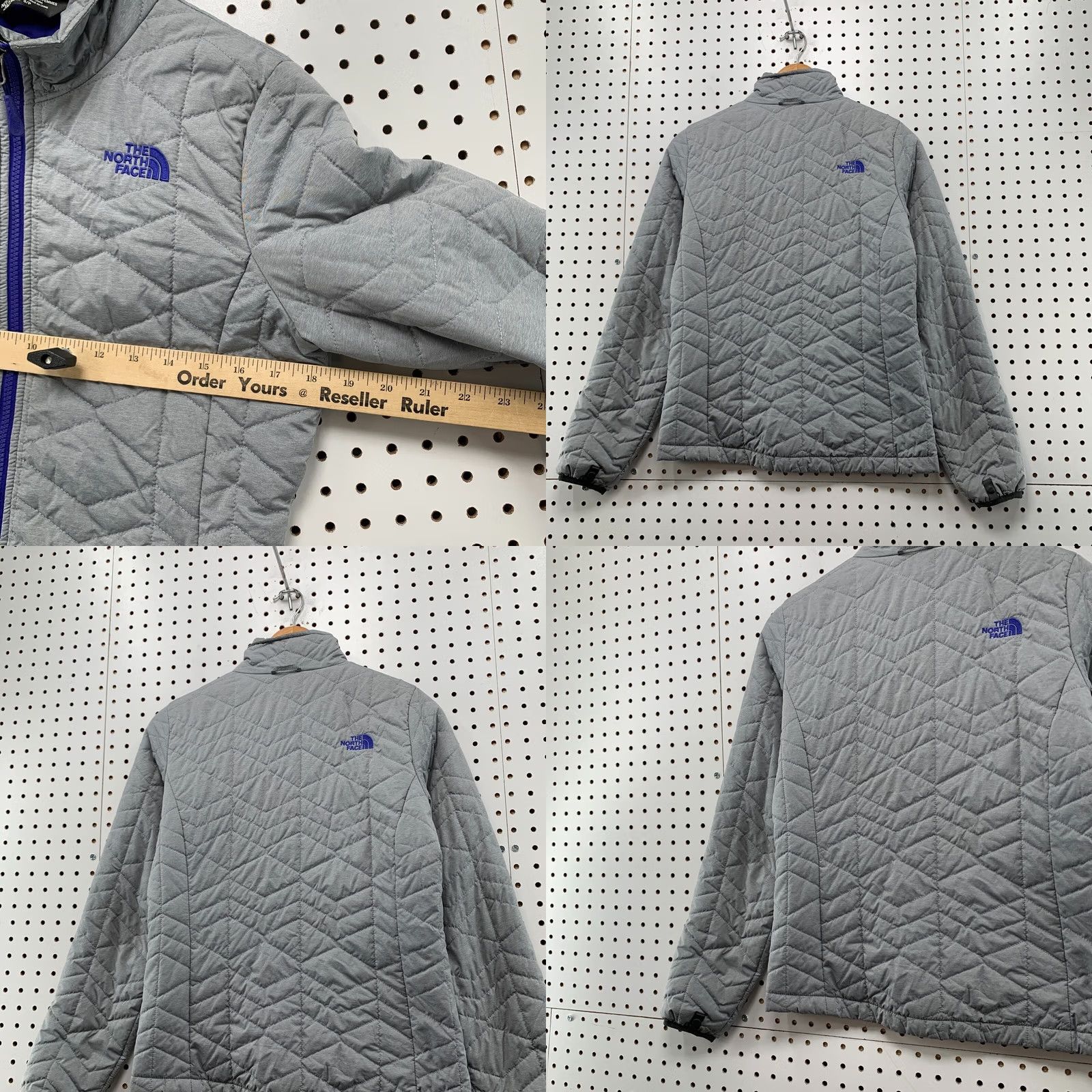 The North Face The North Face Jacket Womens Small Gray Puffer Liner Full Zip Size S / US 4 / IT 40 - 9 Thumbnail