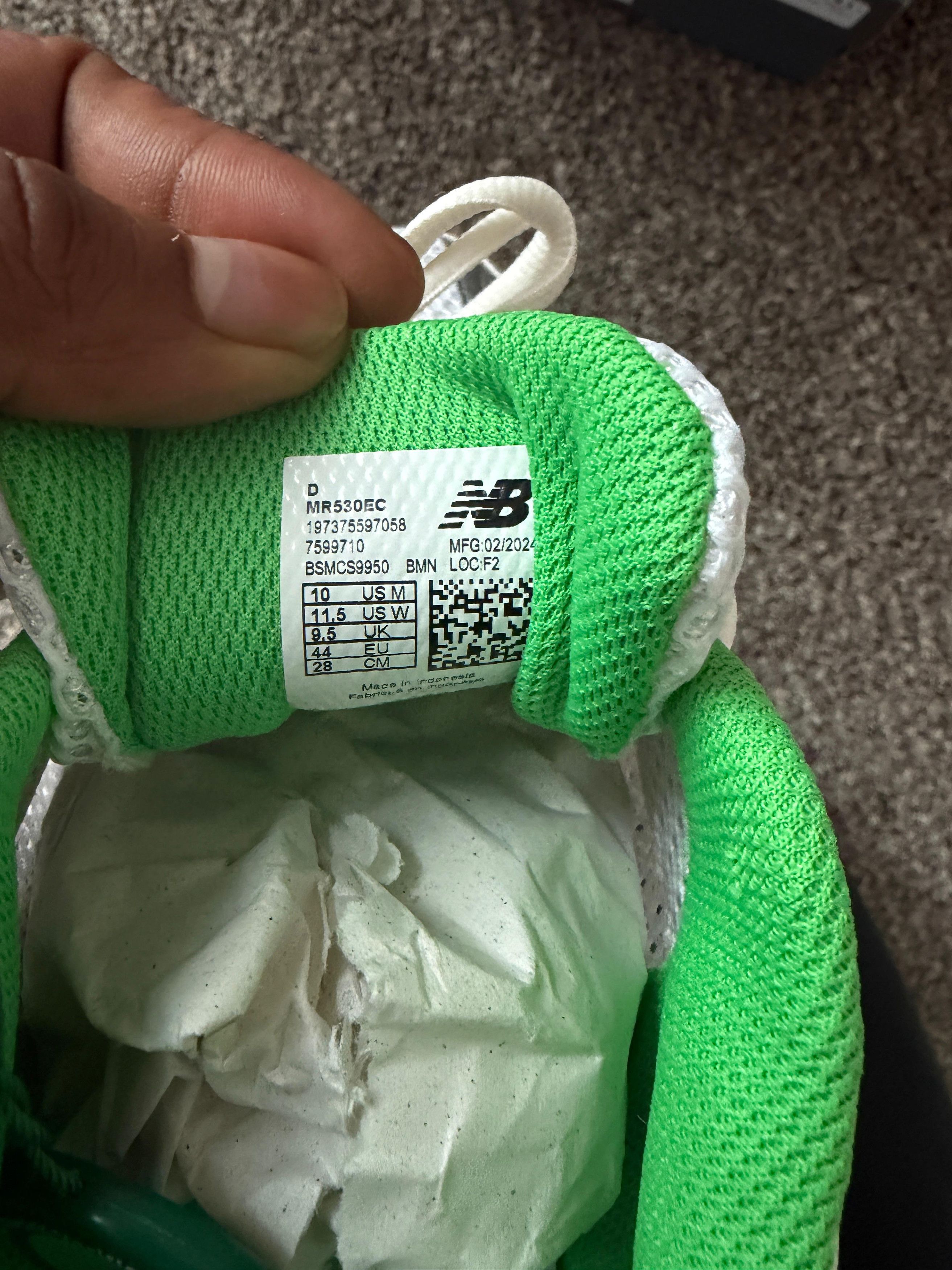 New Balance New Balance 530 White Palm Leaf Size US 10 / EU 43 - 6 Thumbnail