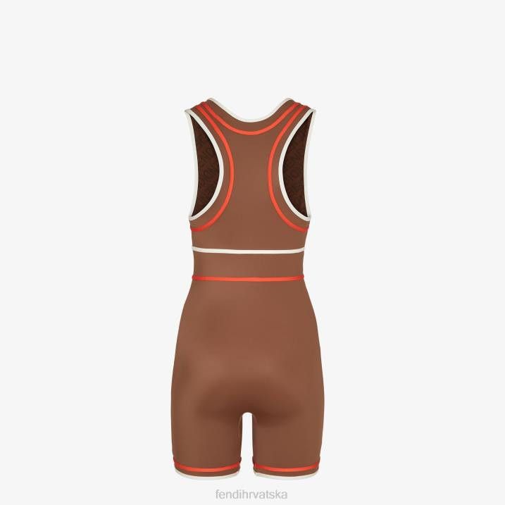 Fendi o1loc1c0824 Swimsuit in Brown Size 30" / US 8 / IT 44 - 2 Thumbnail