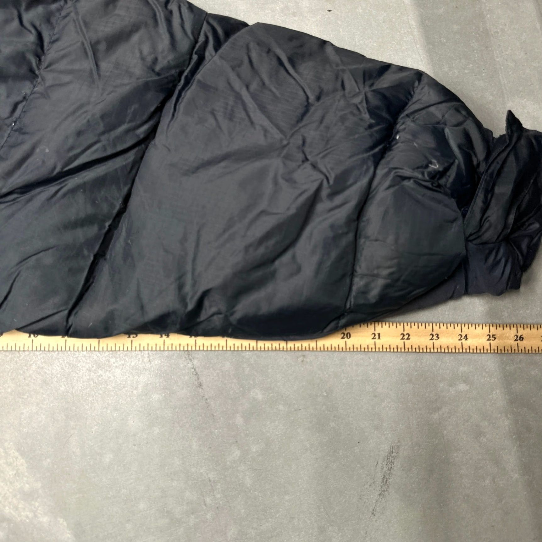 Vintage VINTAGE Stratojac Goose Down Puffer Parka Jacket XL Navy Quilted Pockets Zip Mens Size US XL / EU 56 / 4 - 4 Thumbnail