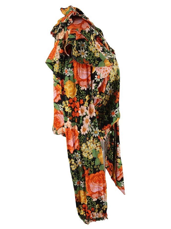 Balenciaga Balenciaga size 36 Flower ruffled shirt Size XS / US 0-2 / IT 36-38 - 6 Thumbnail
