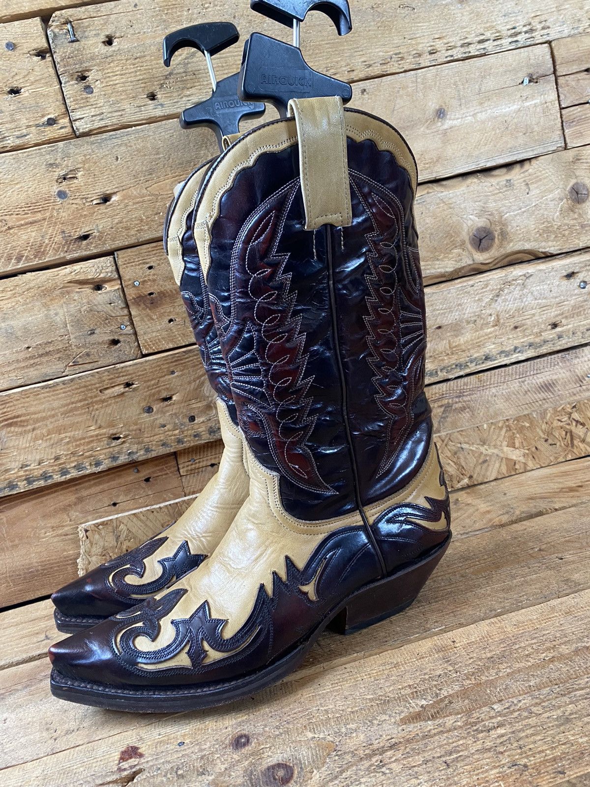 Cowboy Equipment Sendra western riding cowboy floral boots sz 42 Size US 8.5 / EU 41-42 - 9 Thumbnail