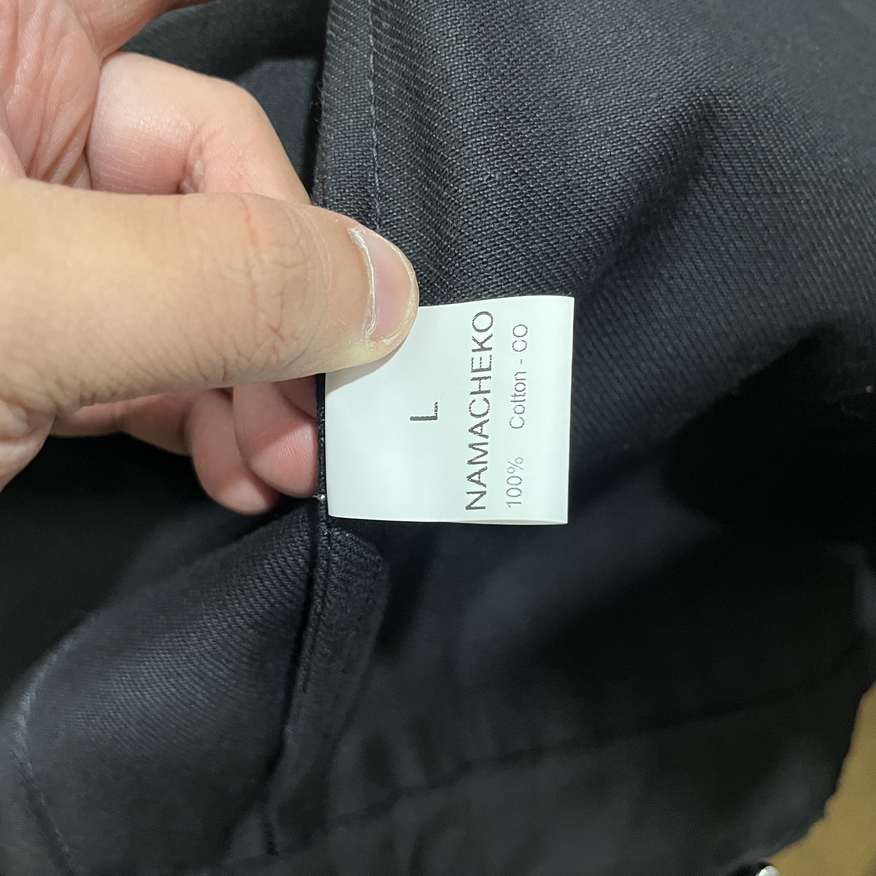 Namacheko Black Manni Denim Shirt Size US L / EU 52-54 / 3 - 5 Thumbnail