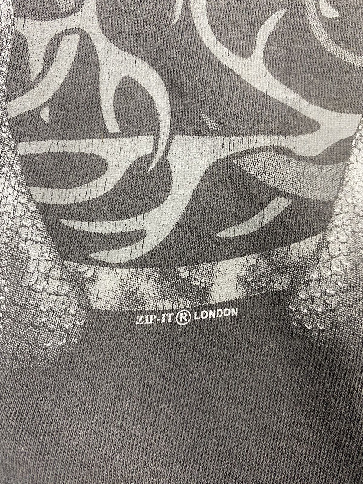 Japanese Brand × Vintage Vintage 00s Dragon Y2k Faded Japanese Affliction Style Tee Size US M / EU 48-50 / 2 - 12 Thumbnail