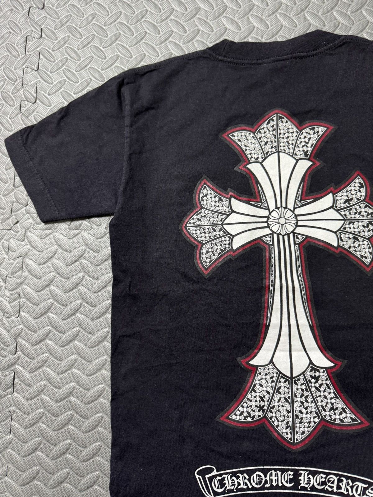 Chrome Hearts VERY RARE! DOUBLE CROSS 90s NECK SCRIPT Size US S / EU 44-46 / 1 - 4 Thumbnail