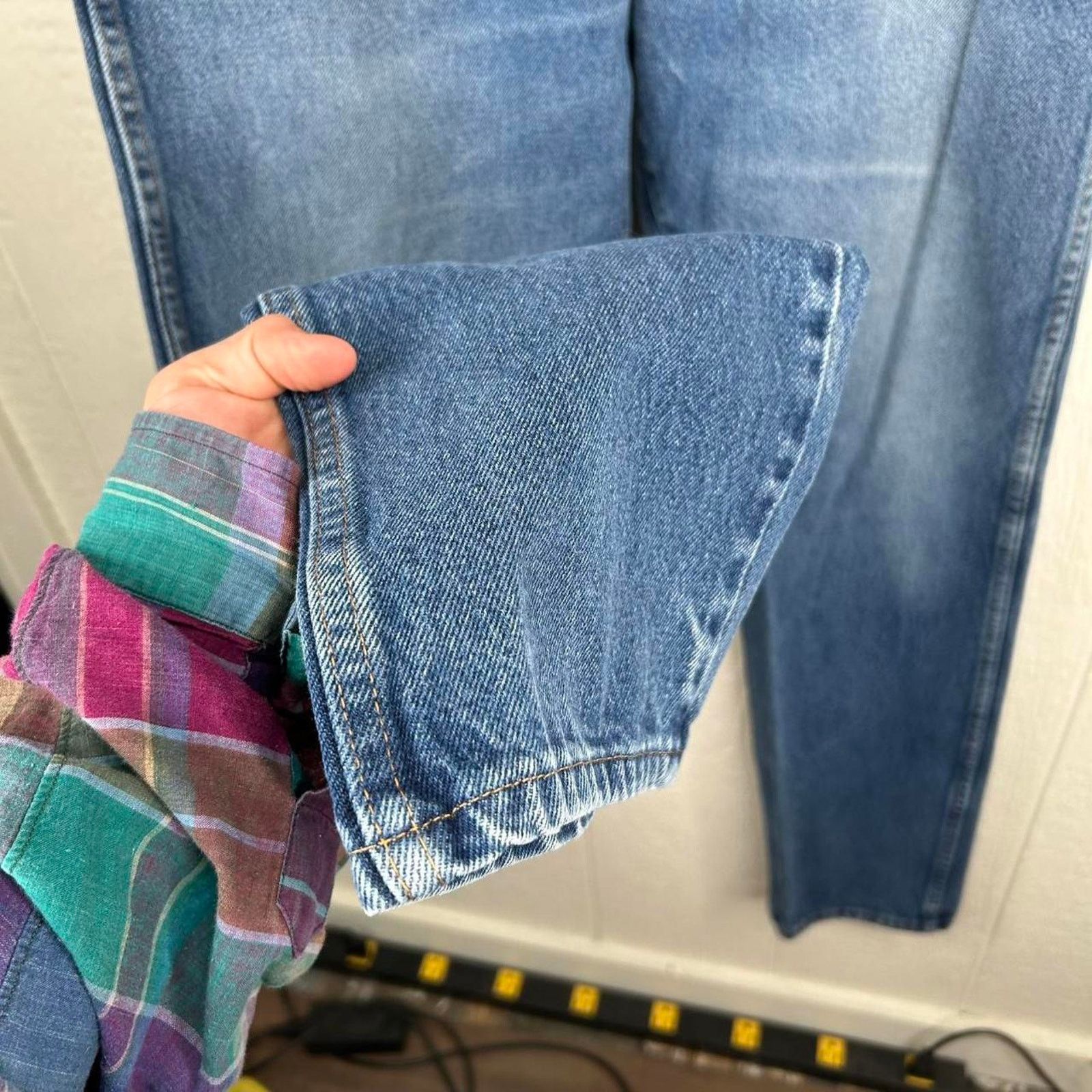 Rustler Vintage Y2K Rustler Workwear Straight Leg Faded Jeans 34x32 Size US 34 / EU 50 - 8 Thumbnail
