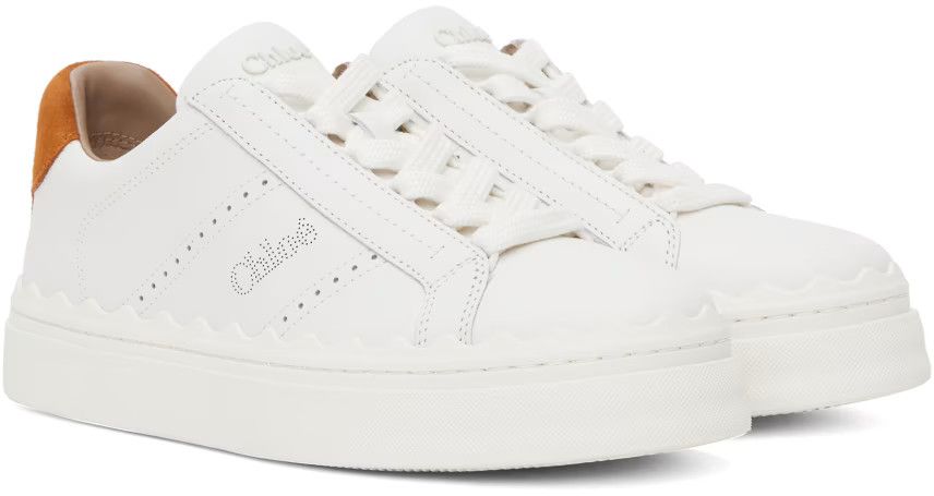 Chloe o1loc1c1024 Lauren Sneakers in Safari Brown Size US 5 / IT 35 - 1 Thumbnail