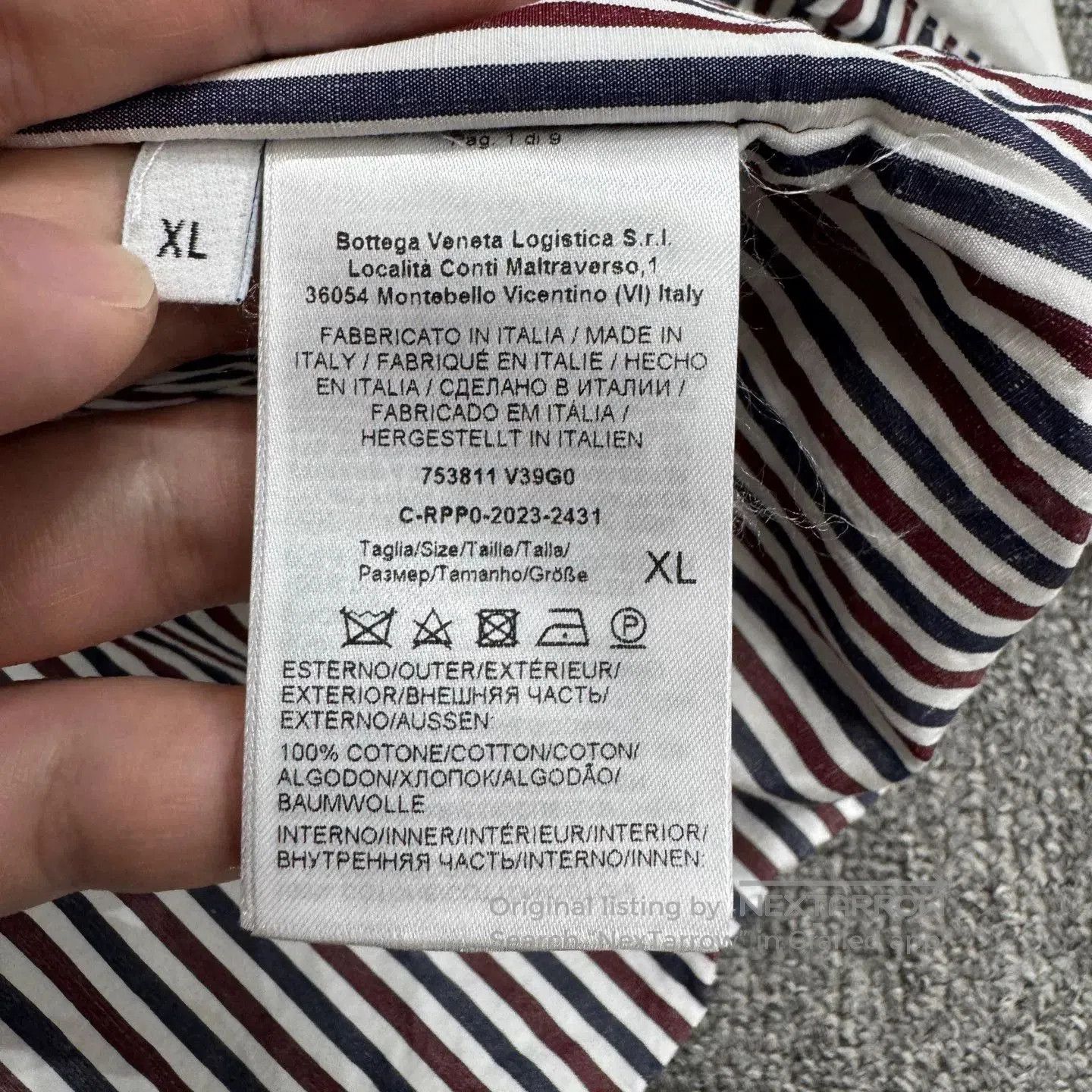 Bottega Veneta Bottega Veneta Double Layer Short Sleeve. Size US XL / EU 56 / 4 - 3 Thumbnail