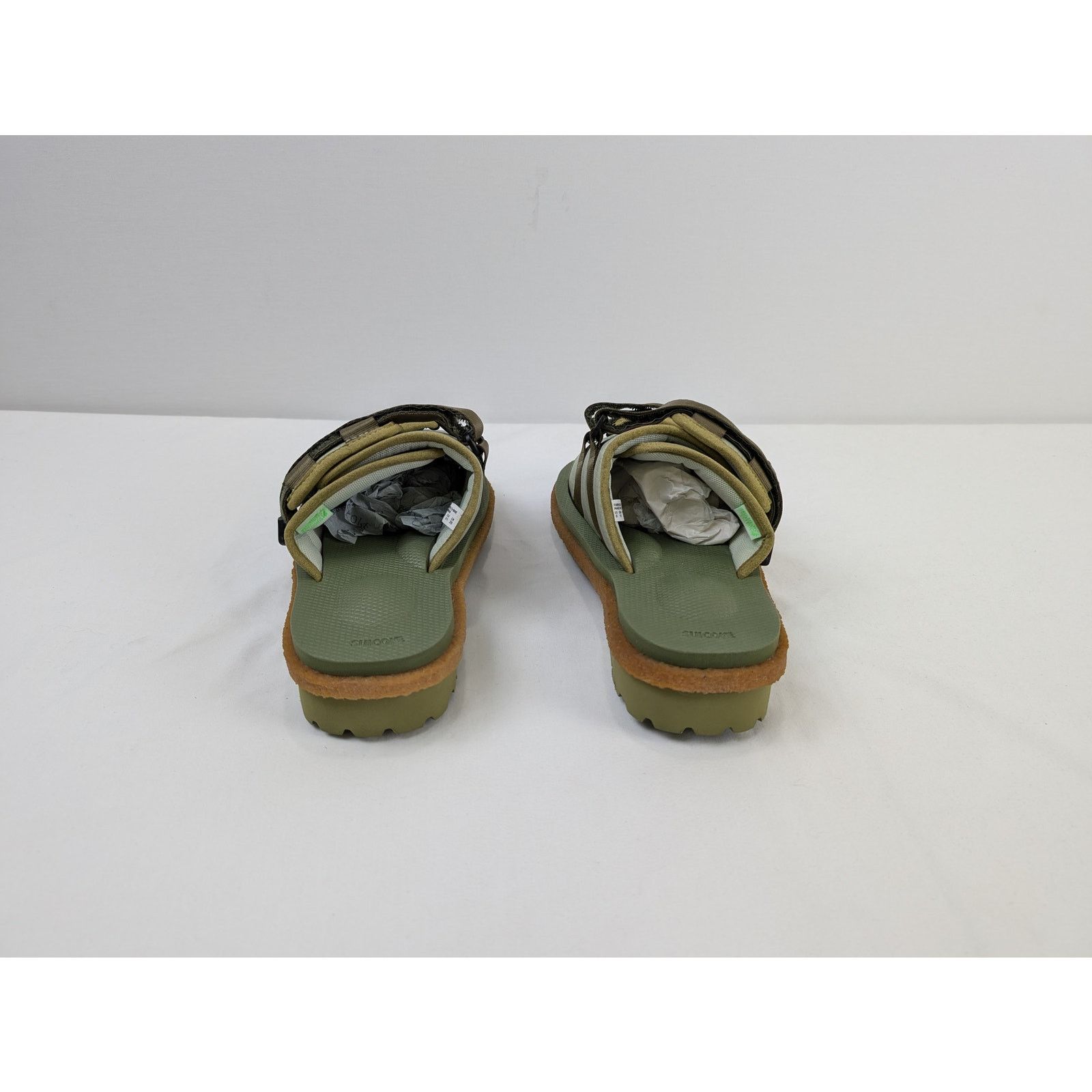 Moncler × Suicoke o1rshd1 Q:2 / Slide Slippers in Green Size US 8 / EU 41 - 13 Thumbnail