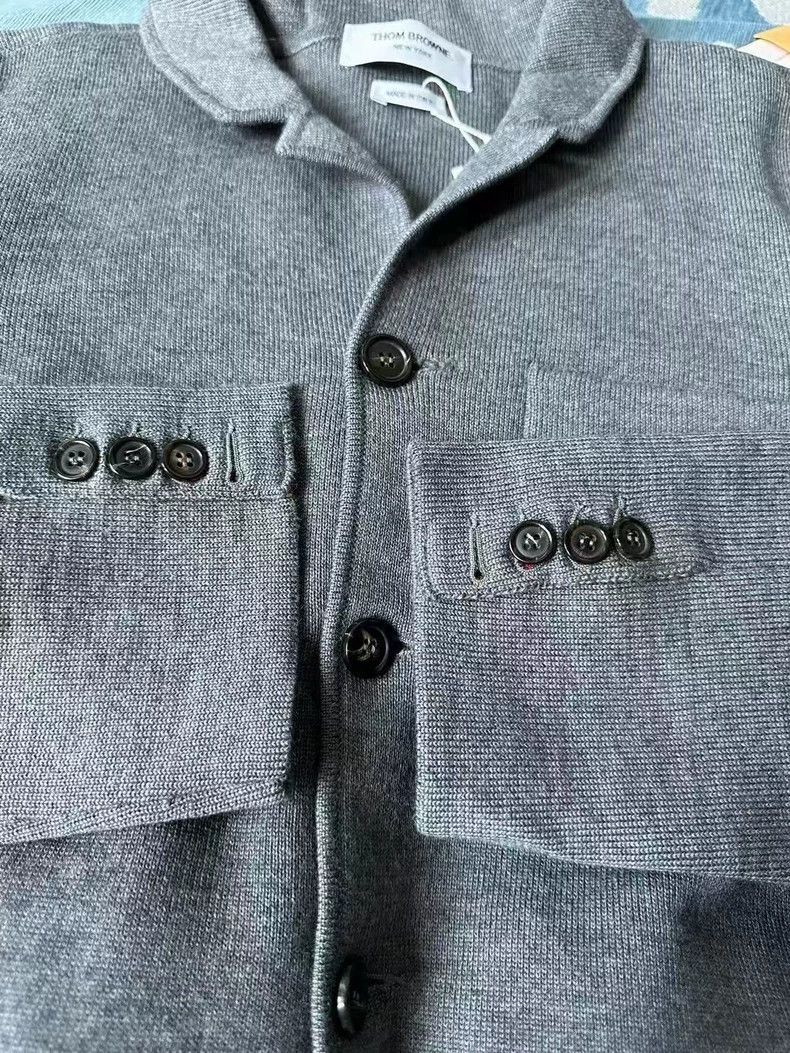 Thom Browne Thom Browne size3 Wool knit suits Size 34R - 5 Thumbnail