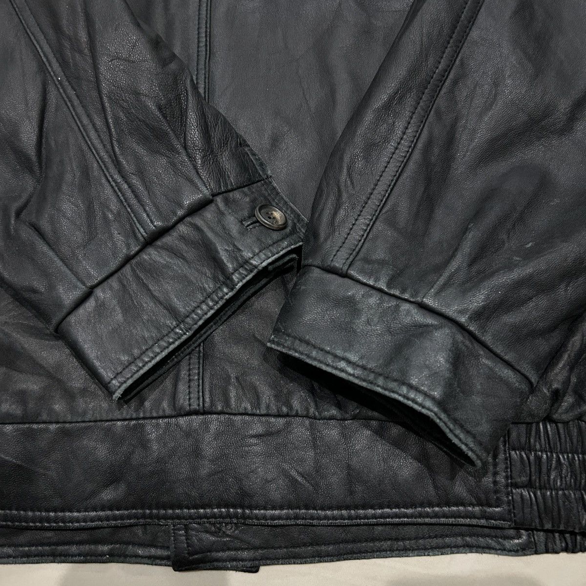 Burberry Vintage Burberry London Leather Jacket Size US M / EU 48-50 / 2 - 7 Thumbnail