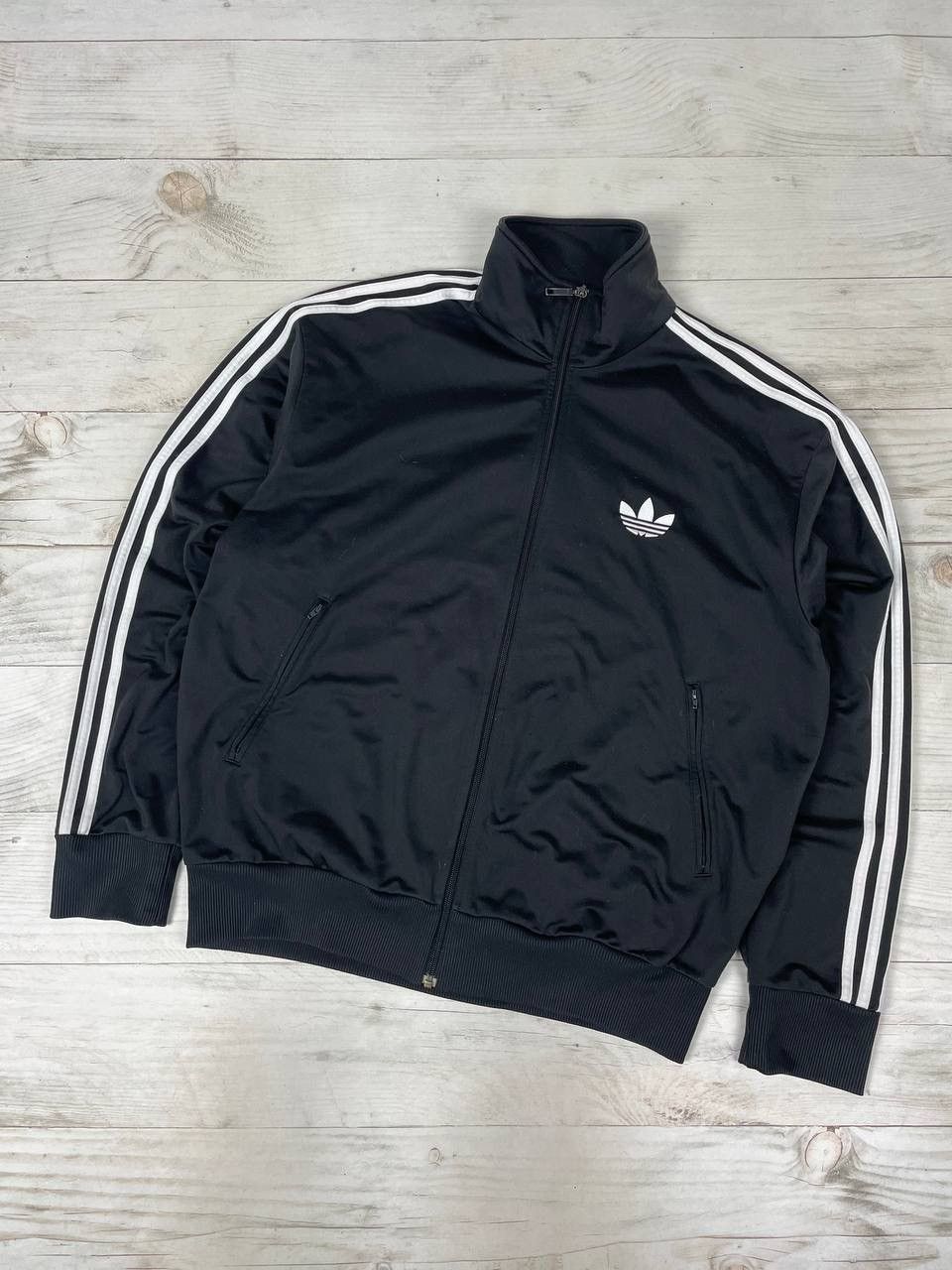 Adidas Vintage Adidas Track Jacket Sriped Y2K Balenciaga style Size US XL / EU 56 / 4 - 1 Thumbnail
